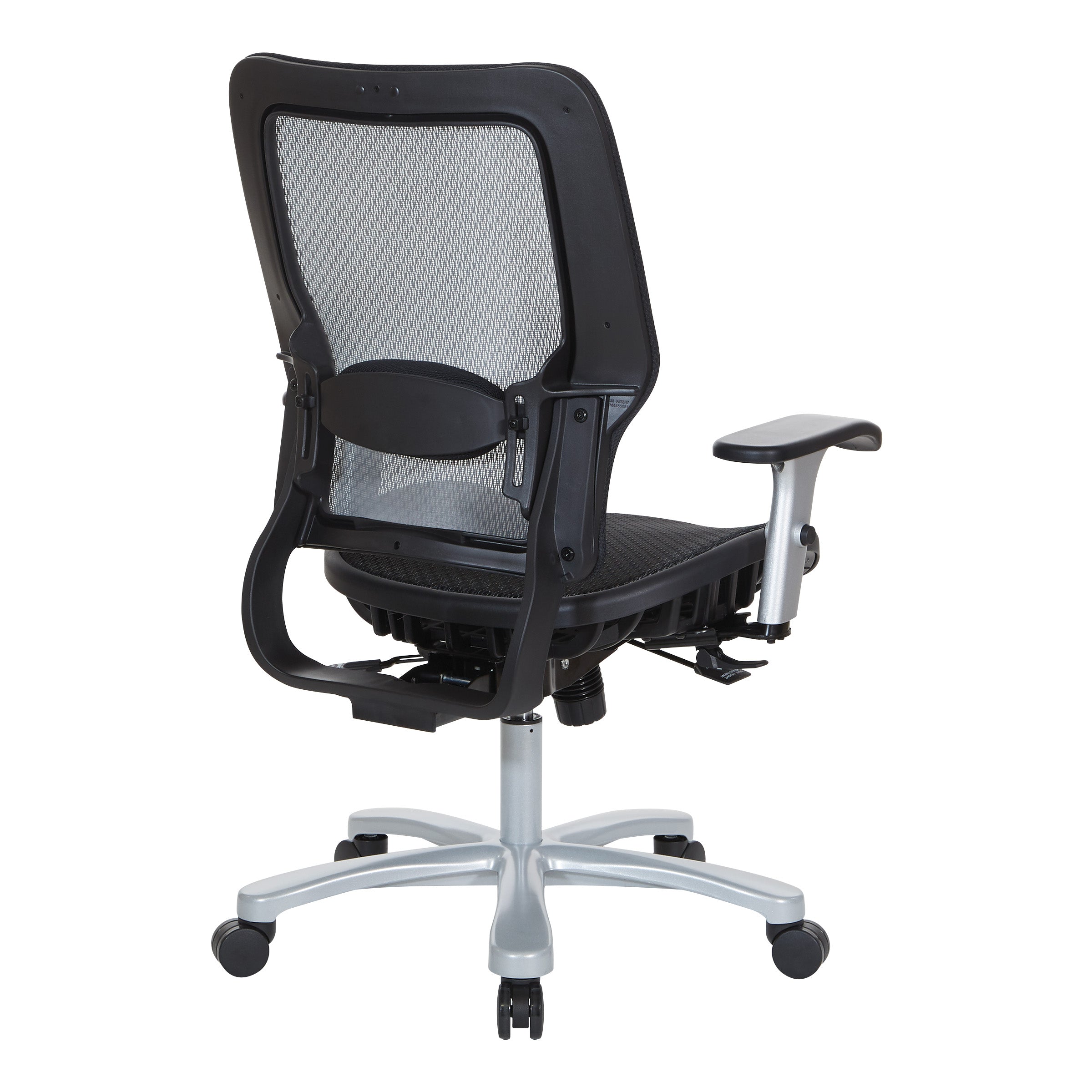 Air Grid Seat/Back Big & Tall Chair - Black
