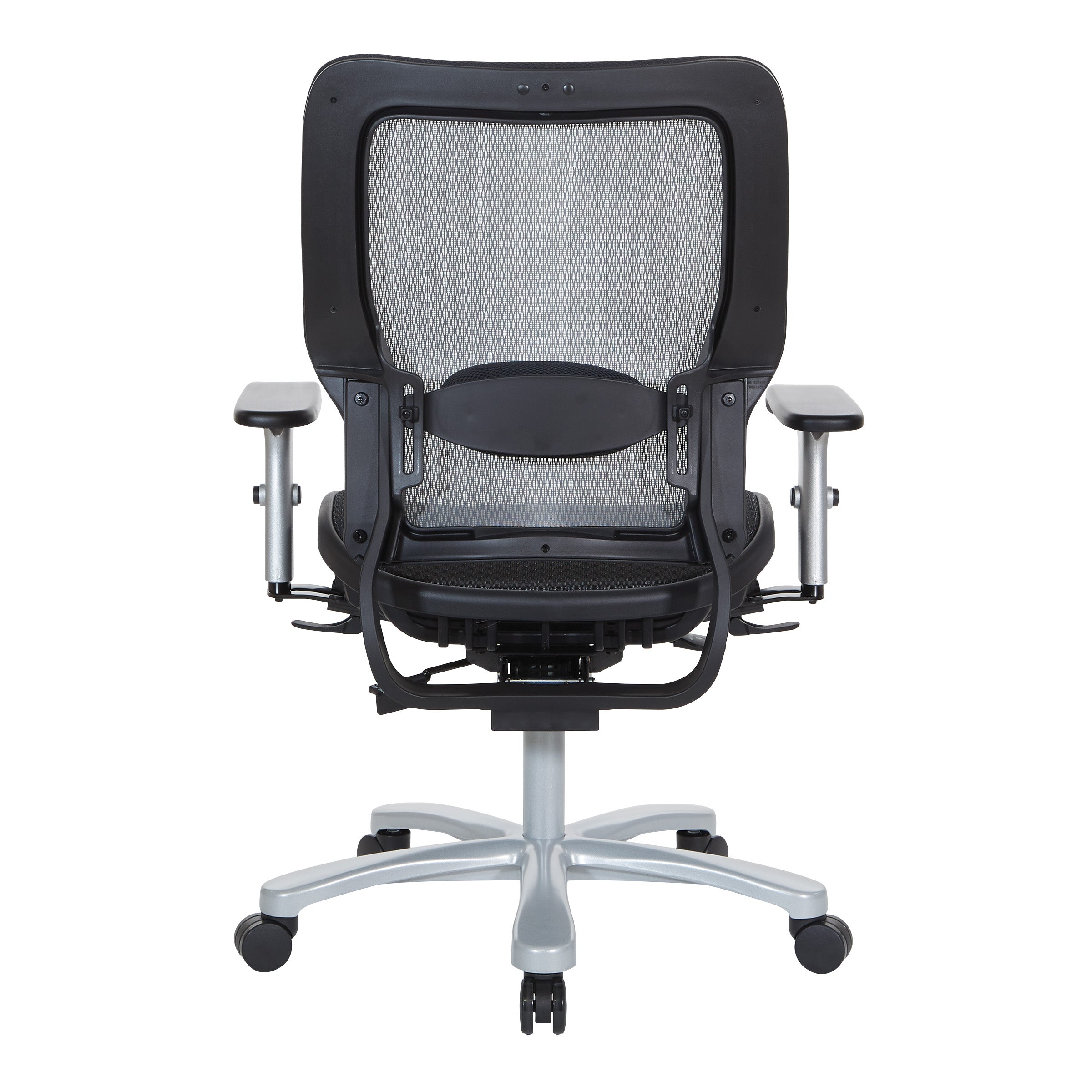 Air Grid Seat/Back Big & Tall Chair - Black
