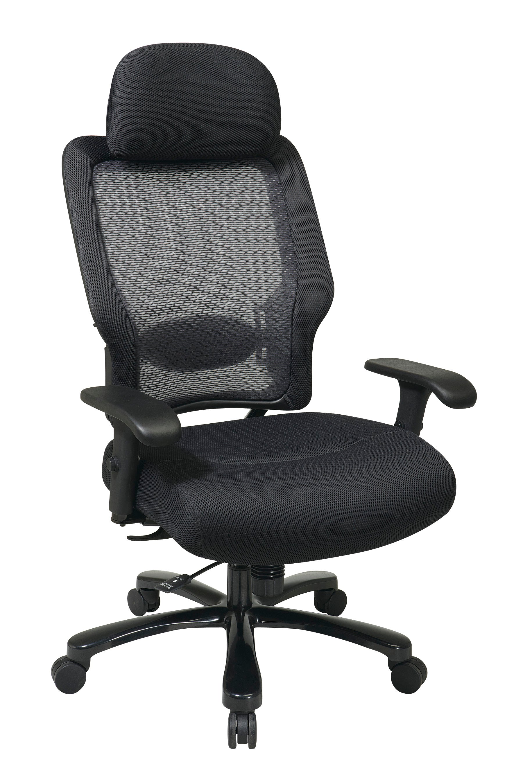 Big and Tall Professional Chair - Black