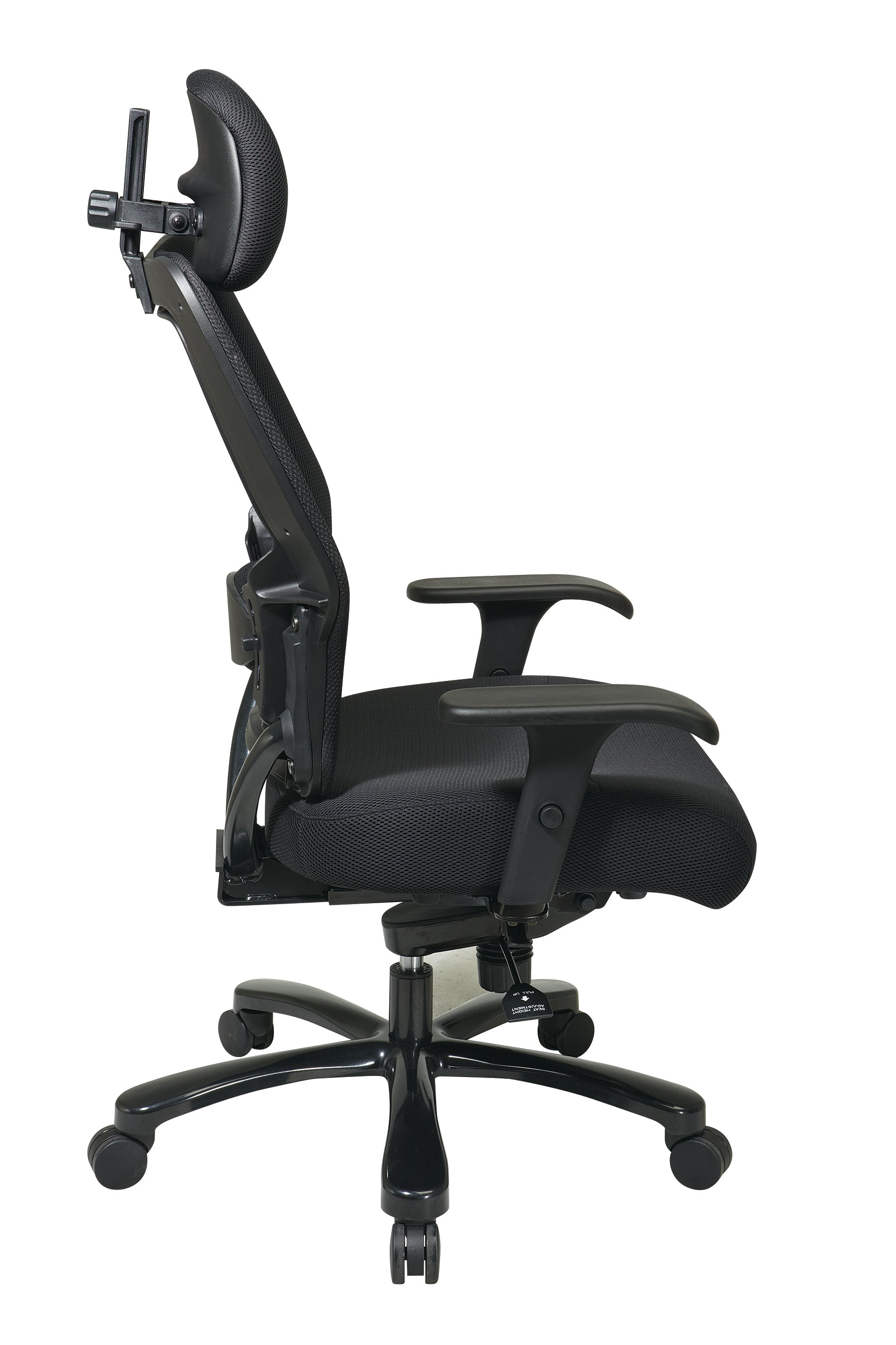 Big and Tall Professional Chair - Black