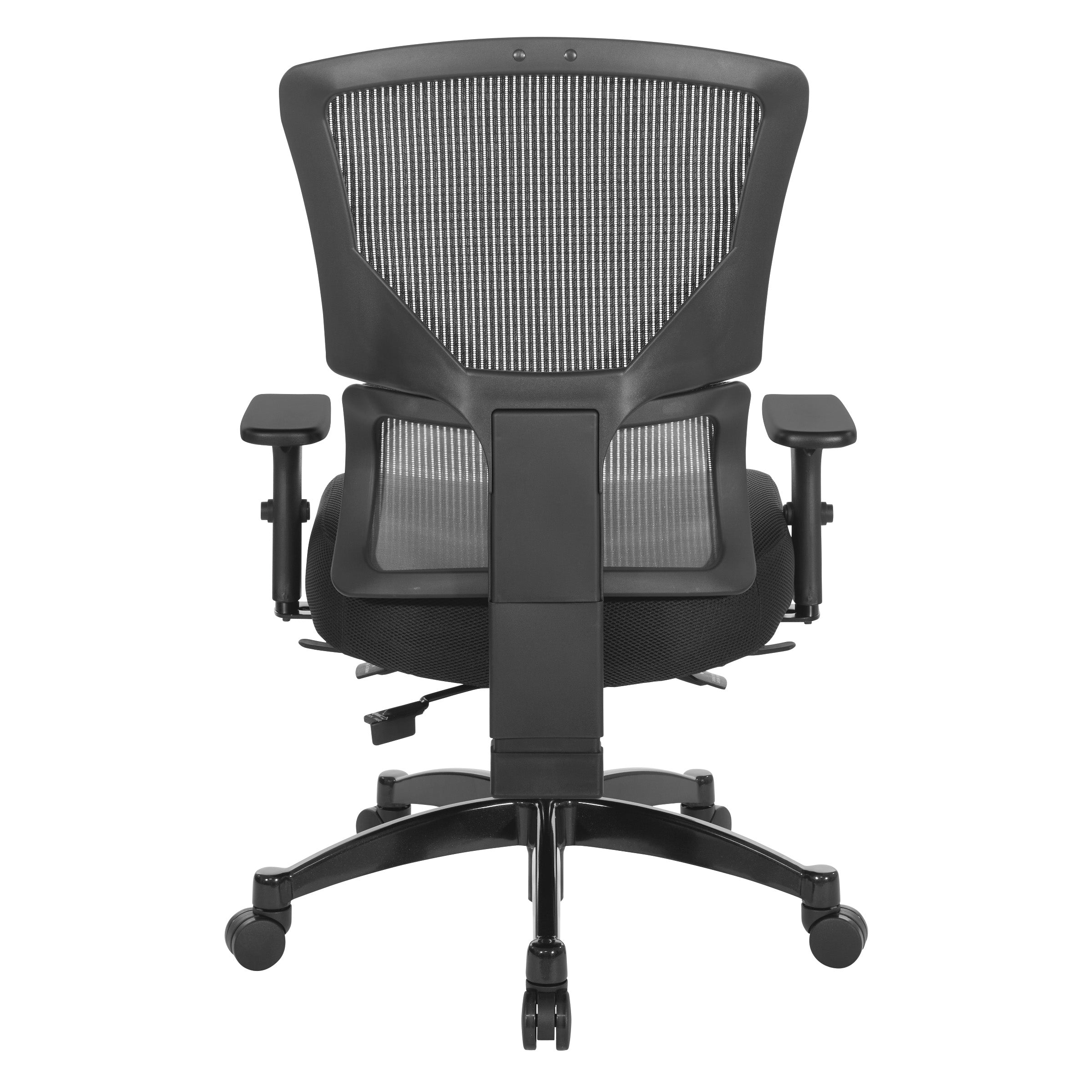 Big & Tall Vertical Matrix Back - Black