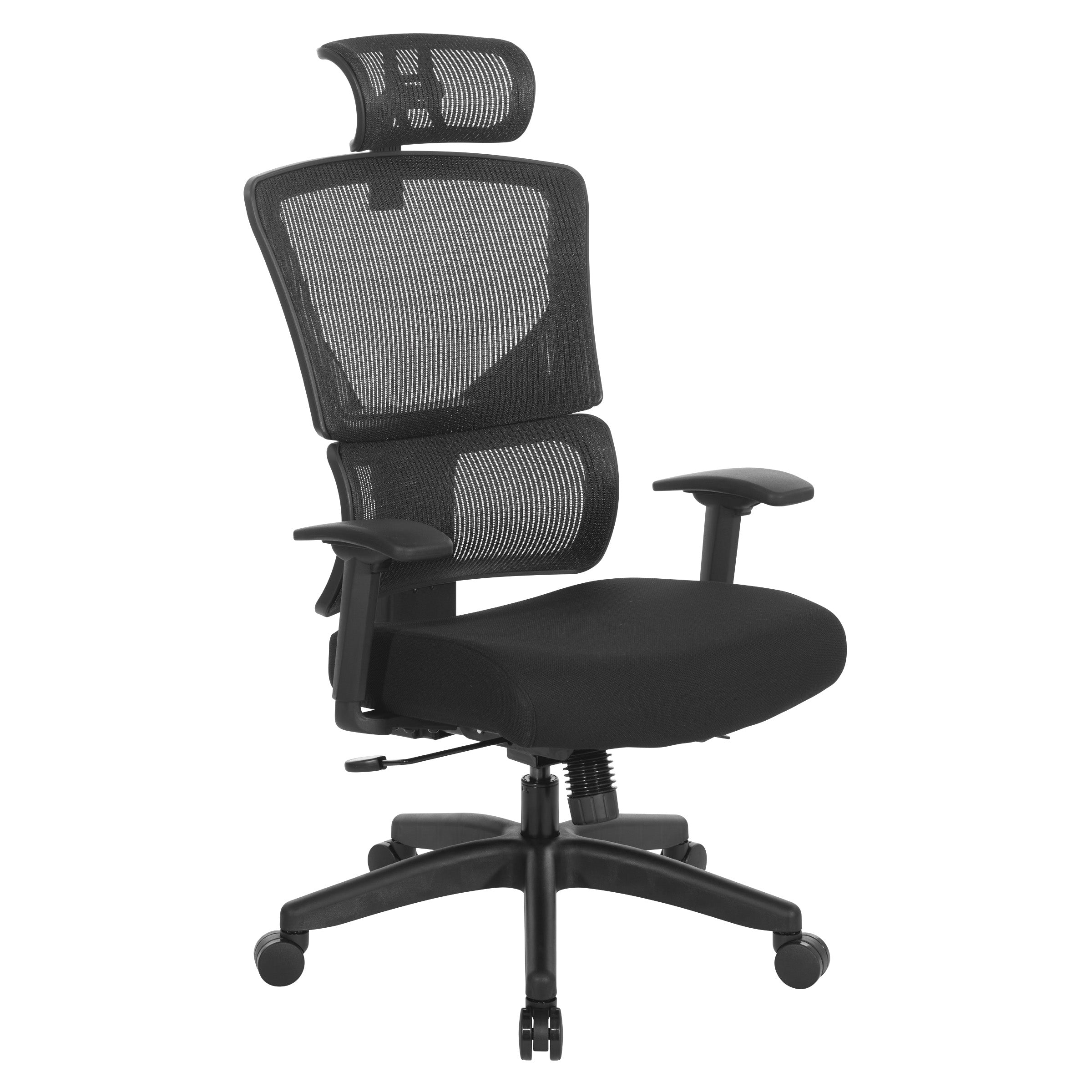 Vertical Matrix Back Manager's Chair - Black