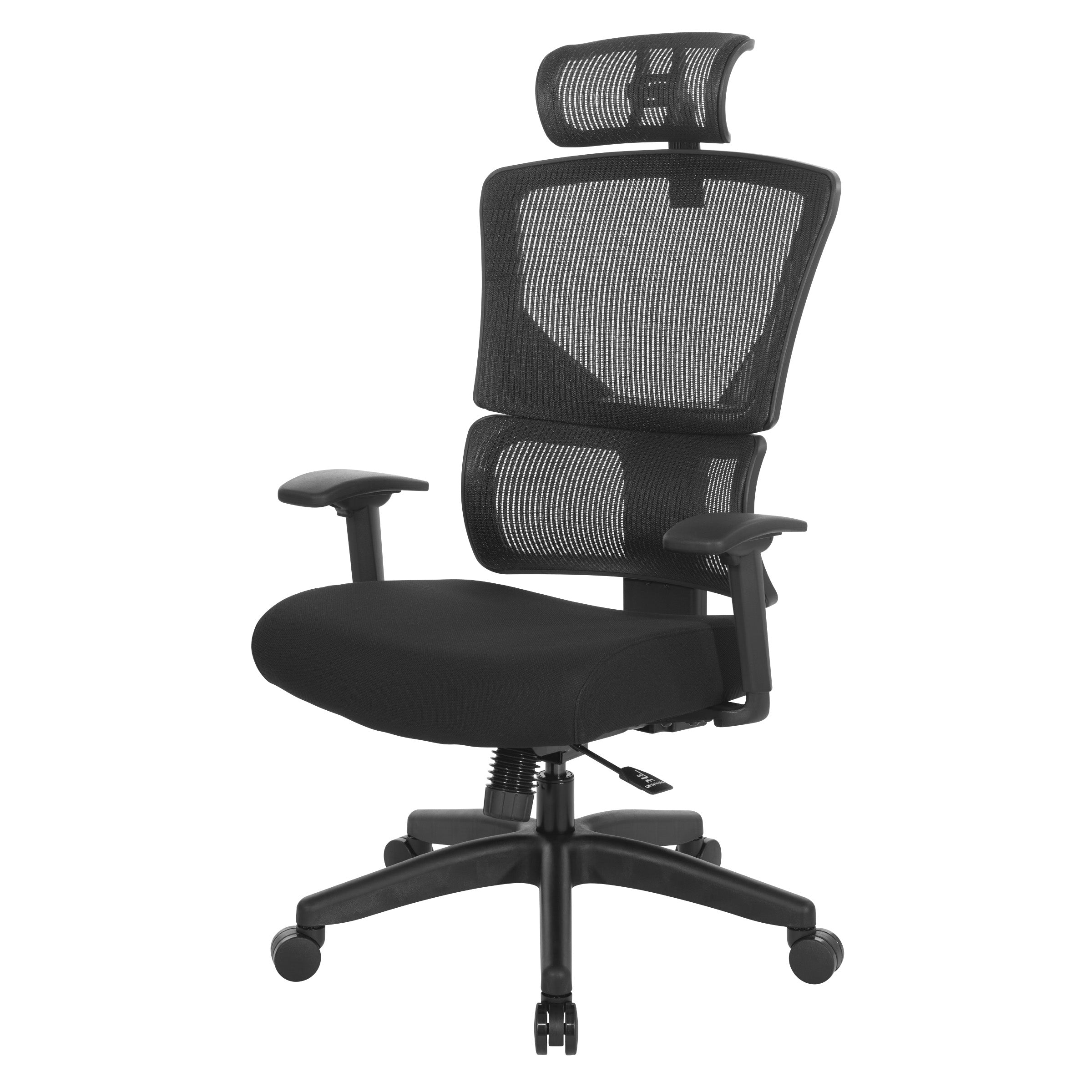 Vertical Matrix Back Manager's Chair - Black