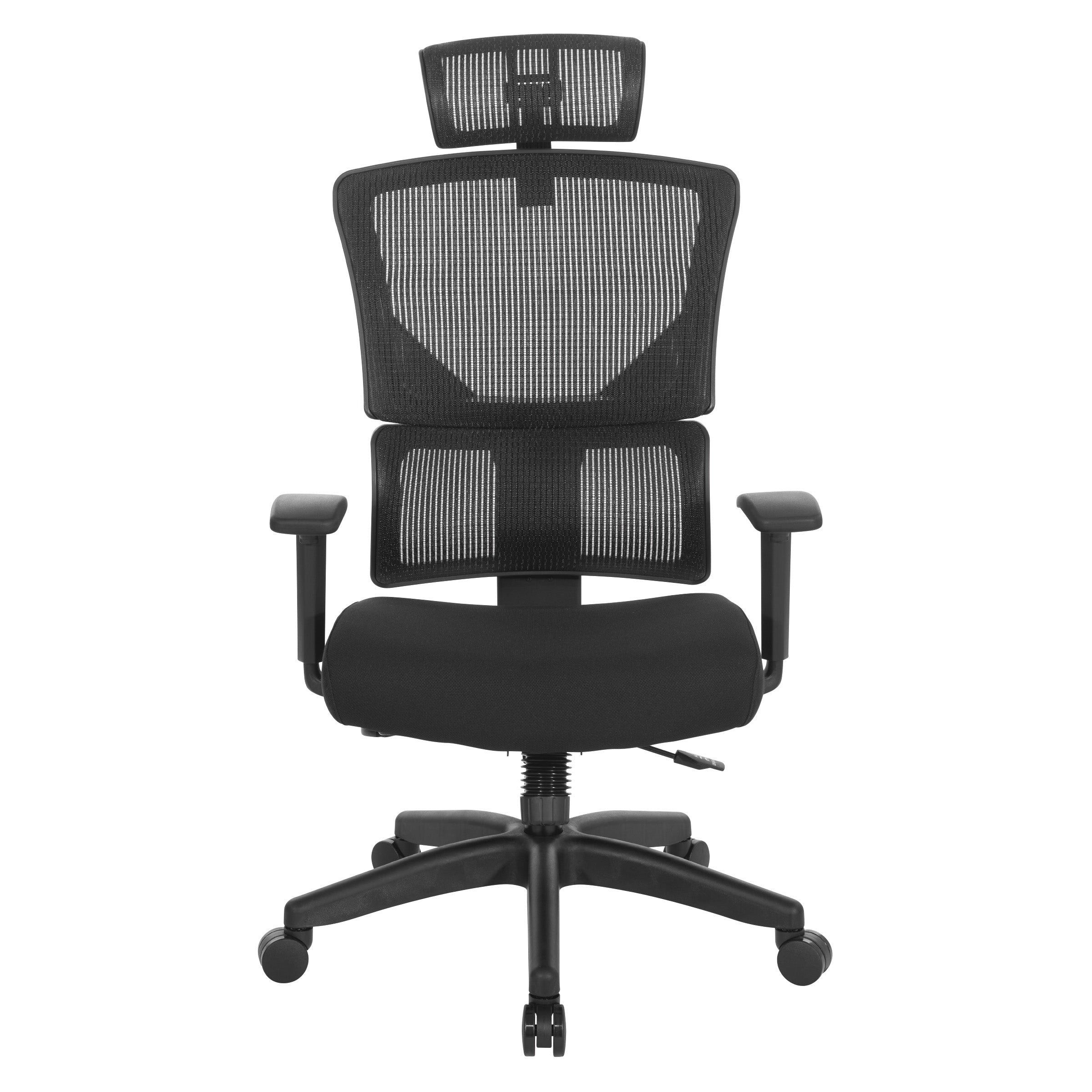 Vertical Matrix Back Manager's Chair - Black