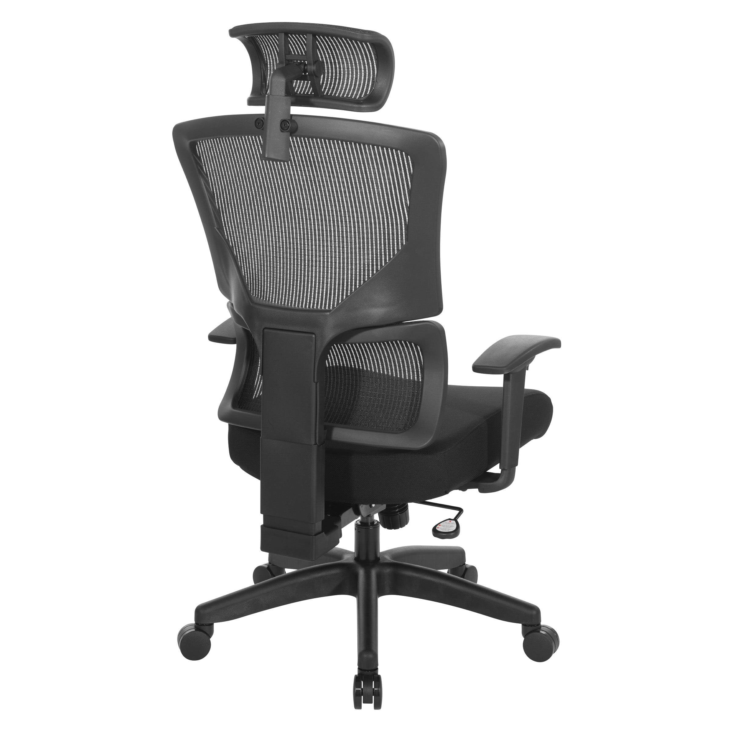Vertical Matrix Back Manager's Chair - Black