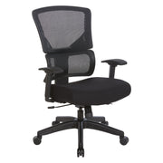 Vertical Matrix Back Manager's Chair - Black
