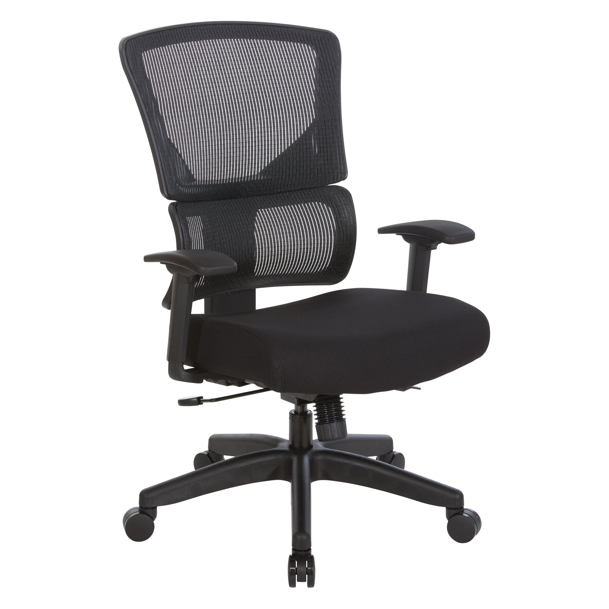 Vertical Matrix Back Manager's Chair - Black