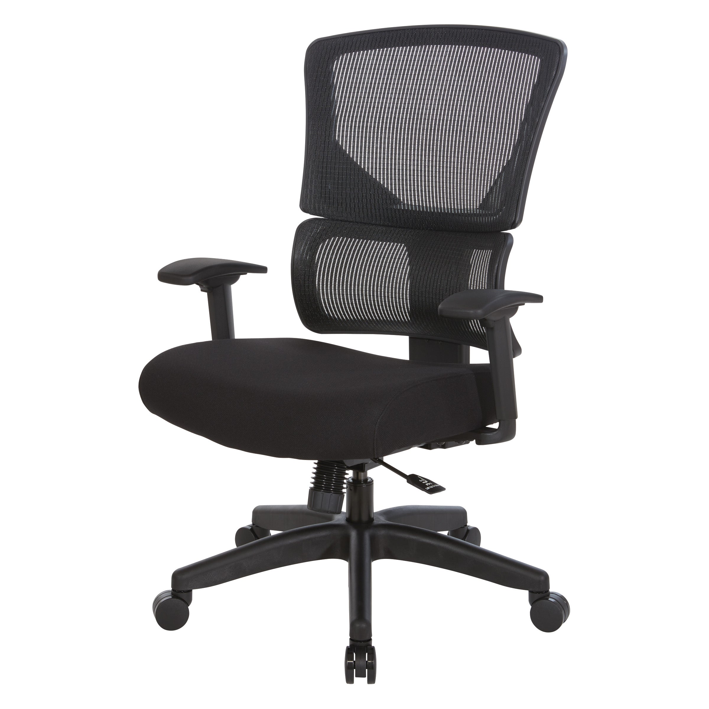 Vertical Matrix Back Manager's Chair - Black