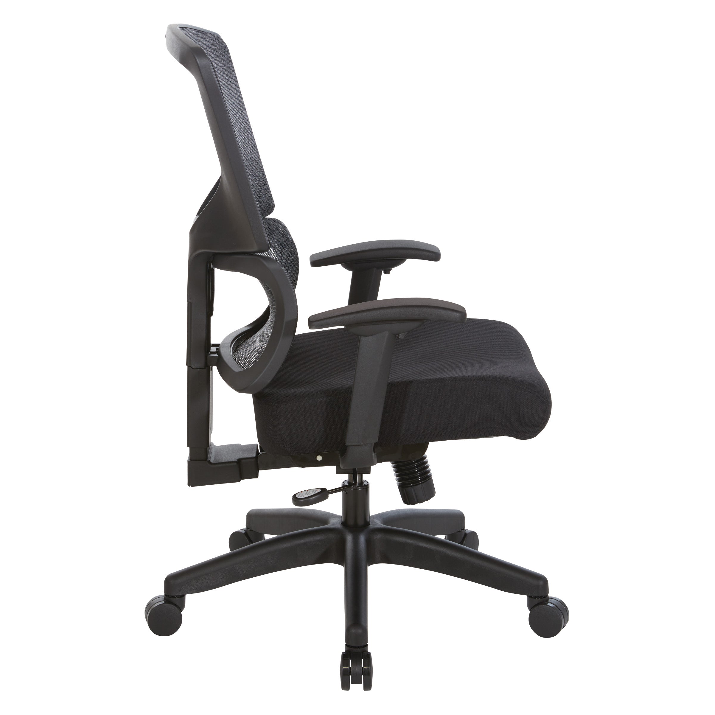 Vertical Matrix Back Manager's Chair - Black