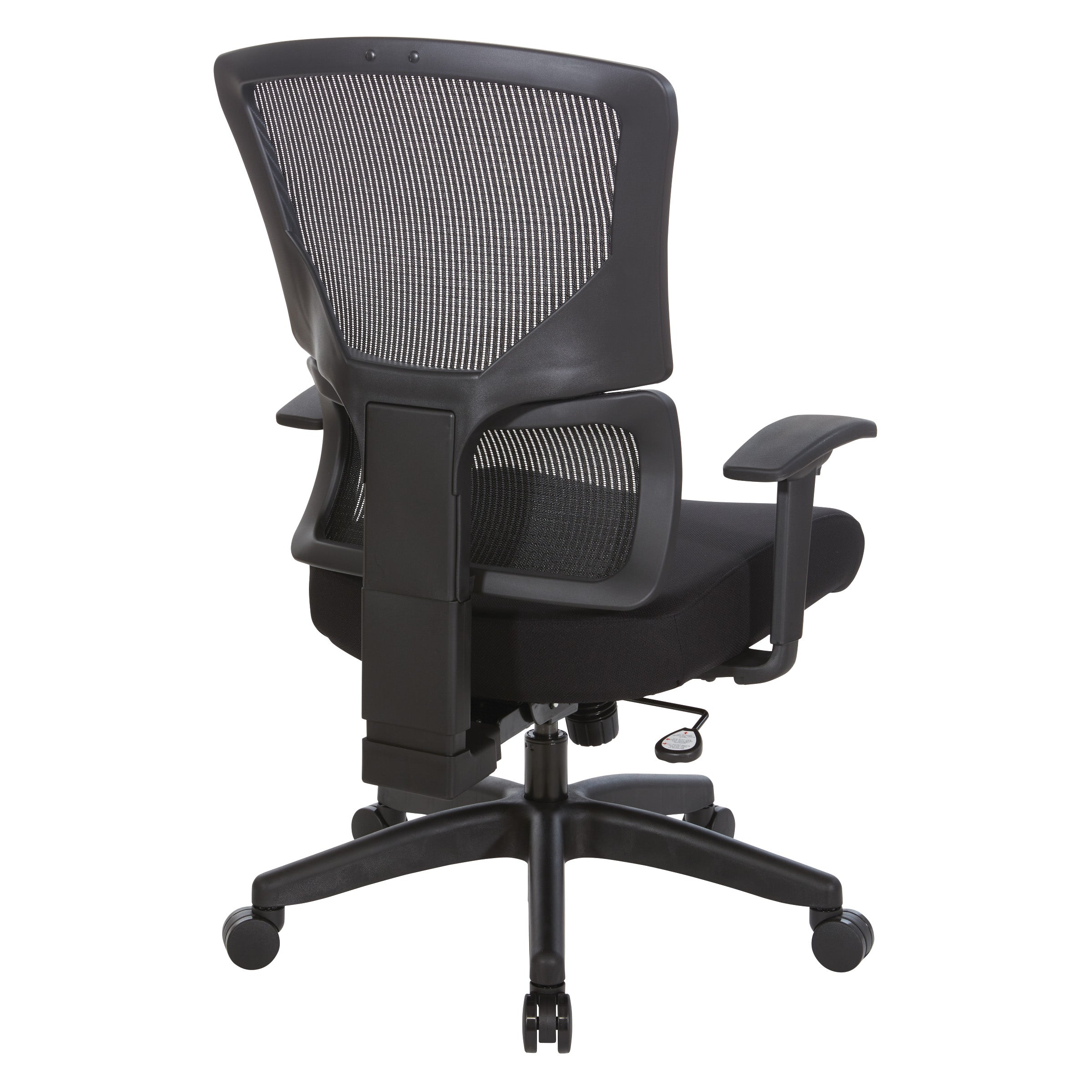 Vertical Matrix Back Manager's Chair - Black