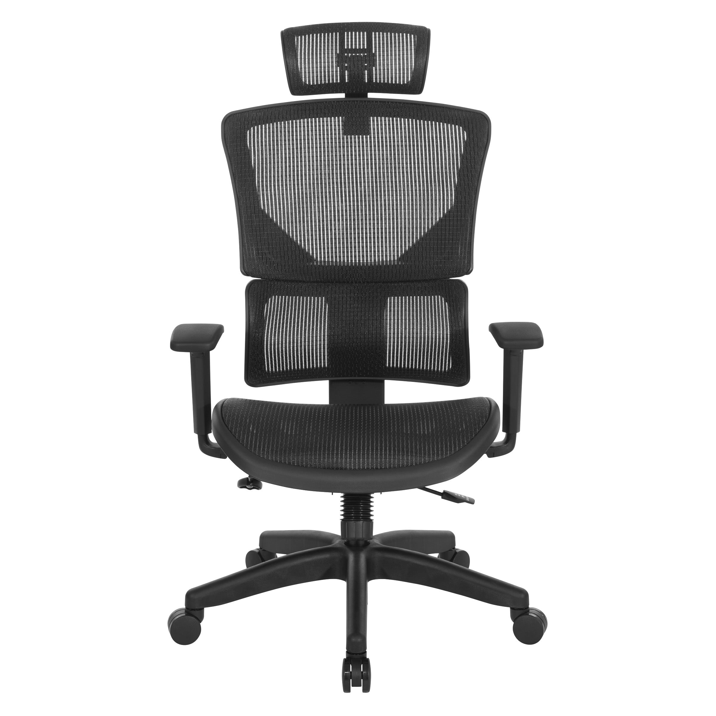 Vertical Matrix Seat & Back Manager's Chair - Black