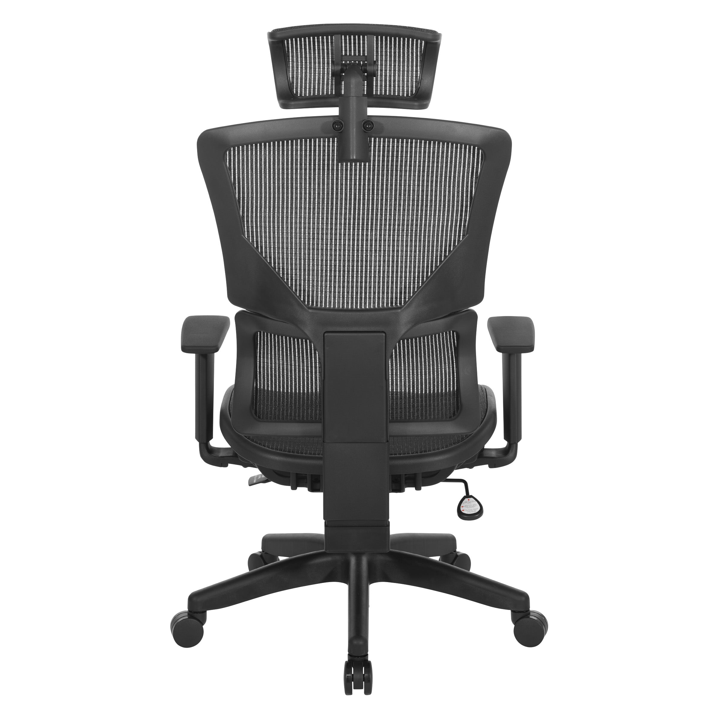 Vertical Matrix Seat & Back Manager's Chair - Black