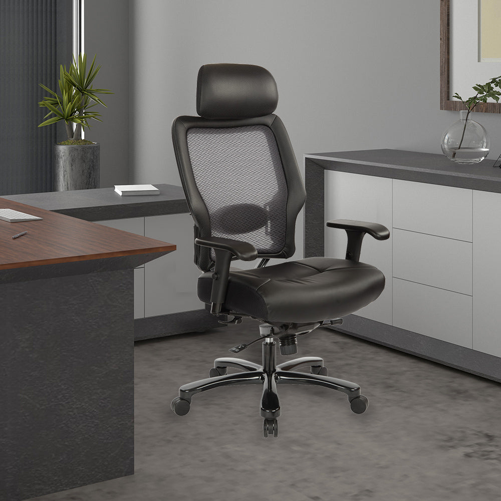 Executive Big and Tall Chair - Black