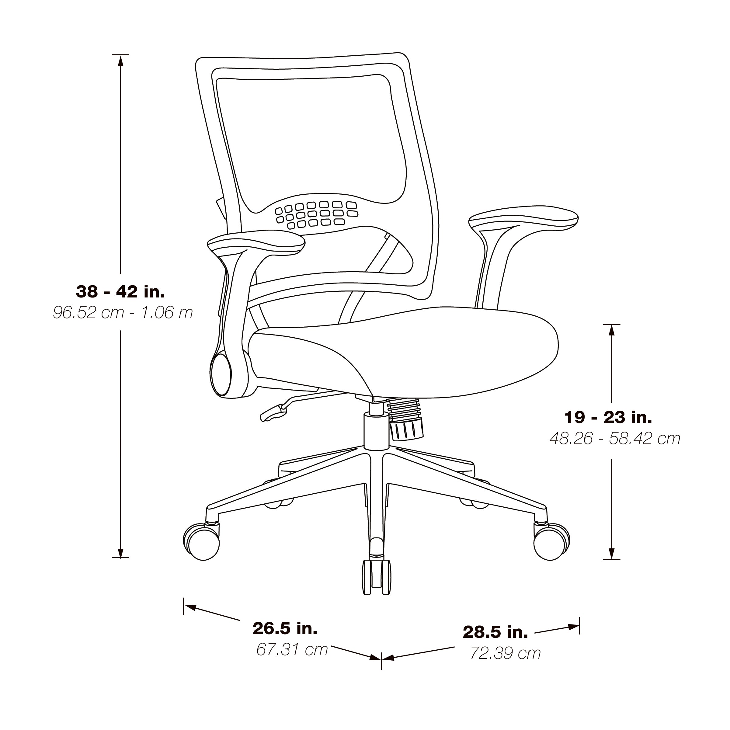 Professional AirGrid® Mgrs Chair - Custom C Grade Fabric