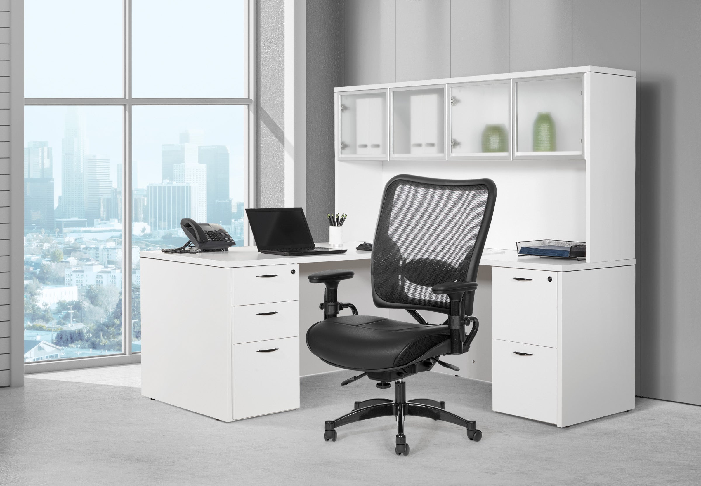 Professional Dual Function Ergonomic AirGrid® Chair - Black