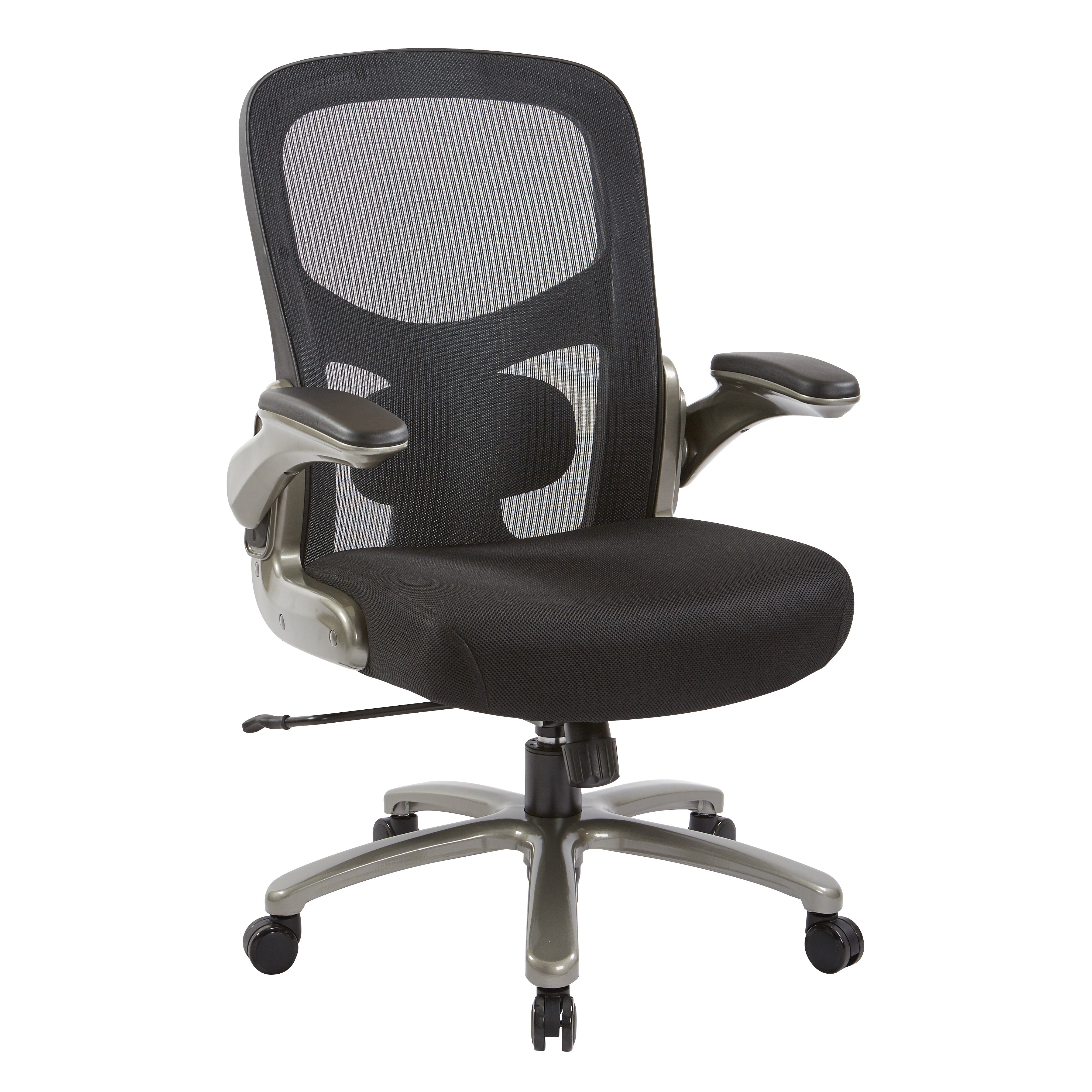Big and Tall Mesh Back Chair - Black
