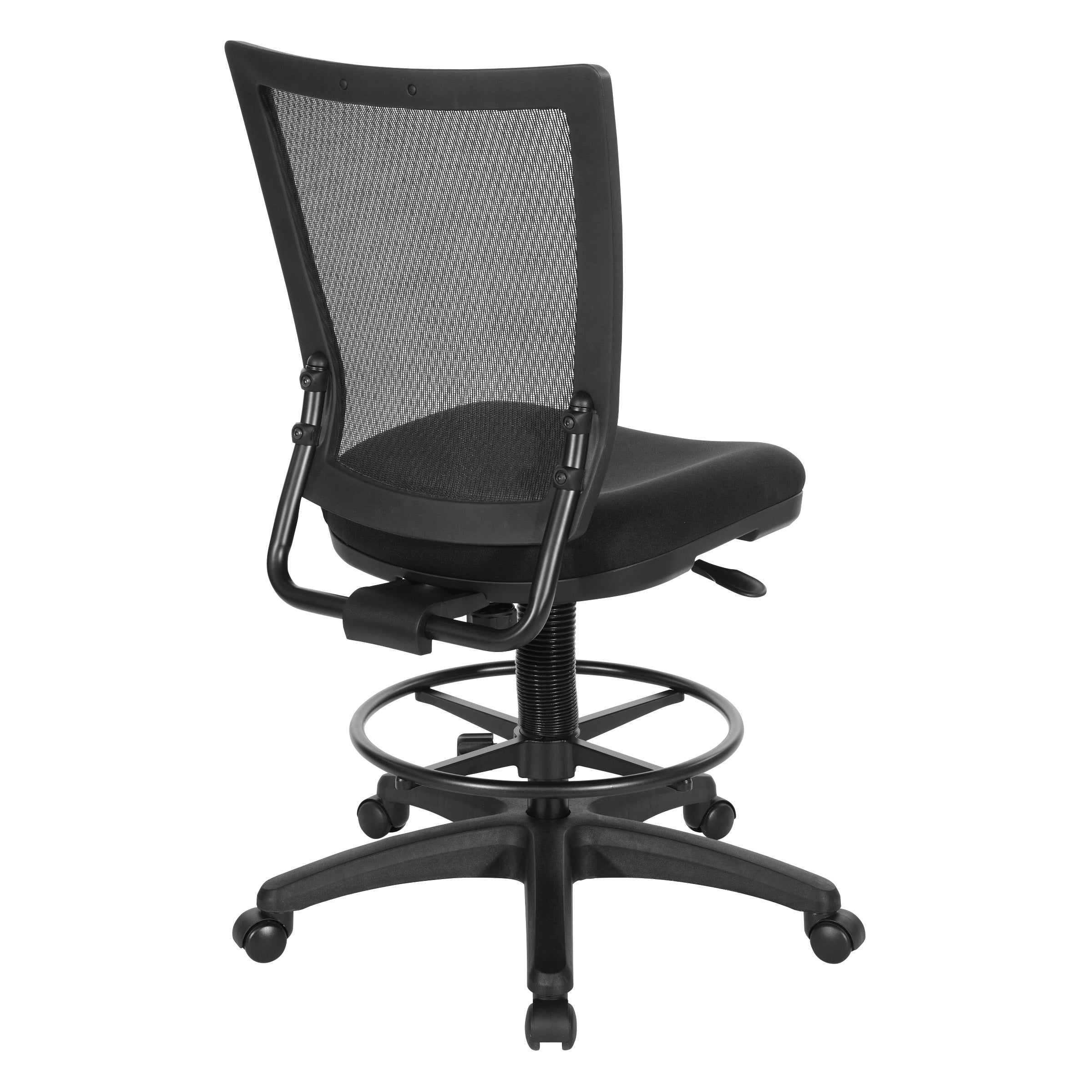 Soft Frame Drafting Chair - Coal