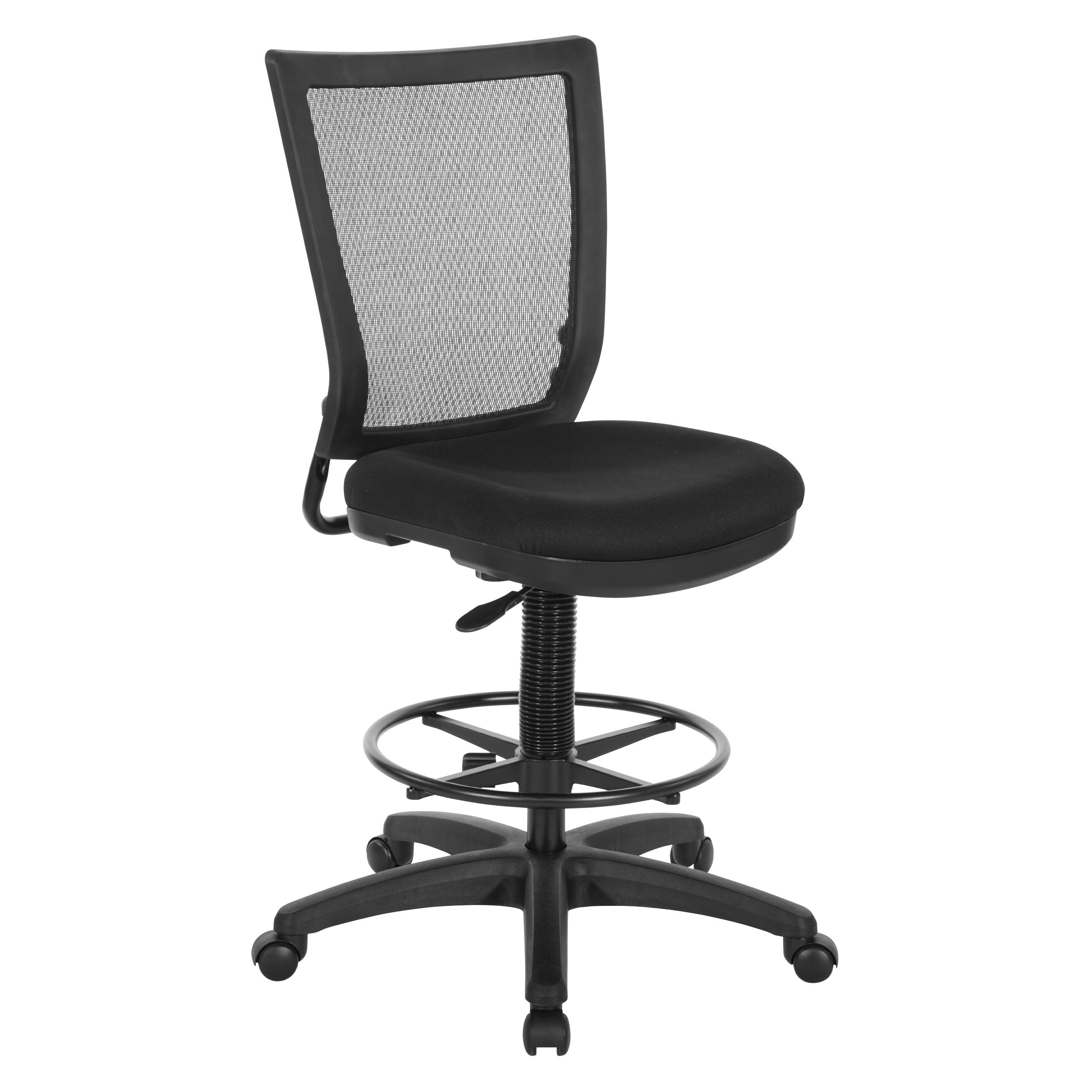Soft Frame Drafting Chair - Coal