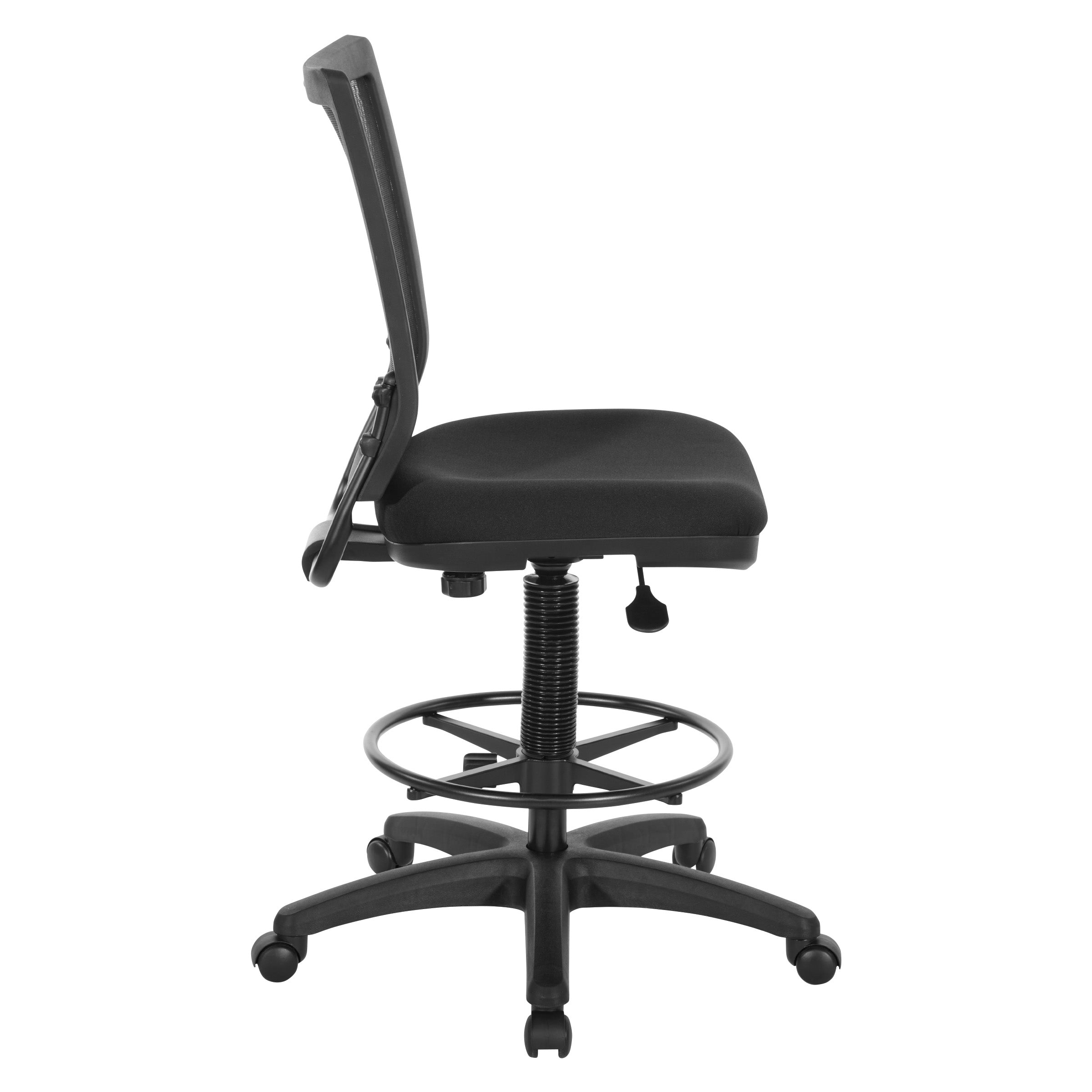 Soft Frame Drafting Chair - Coal