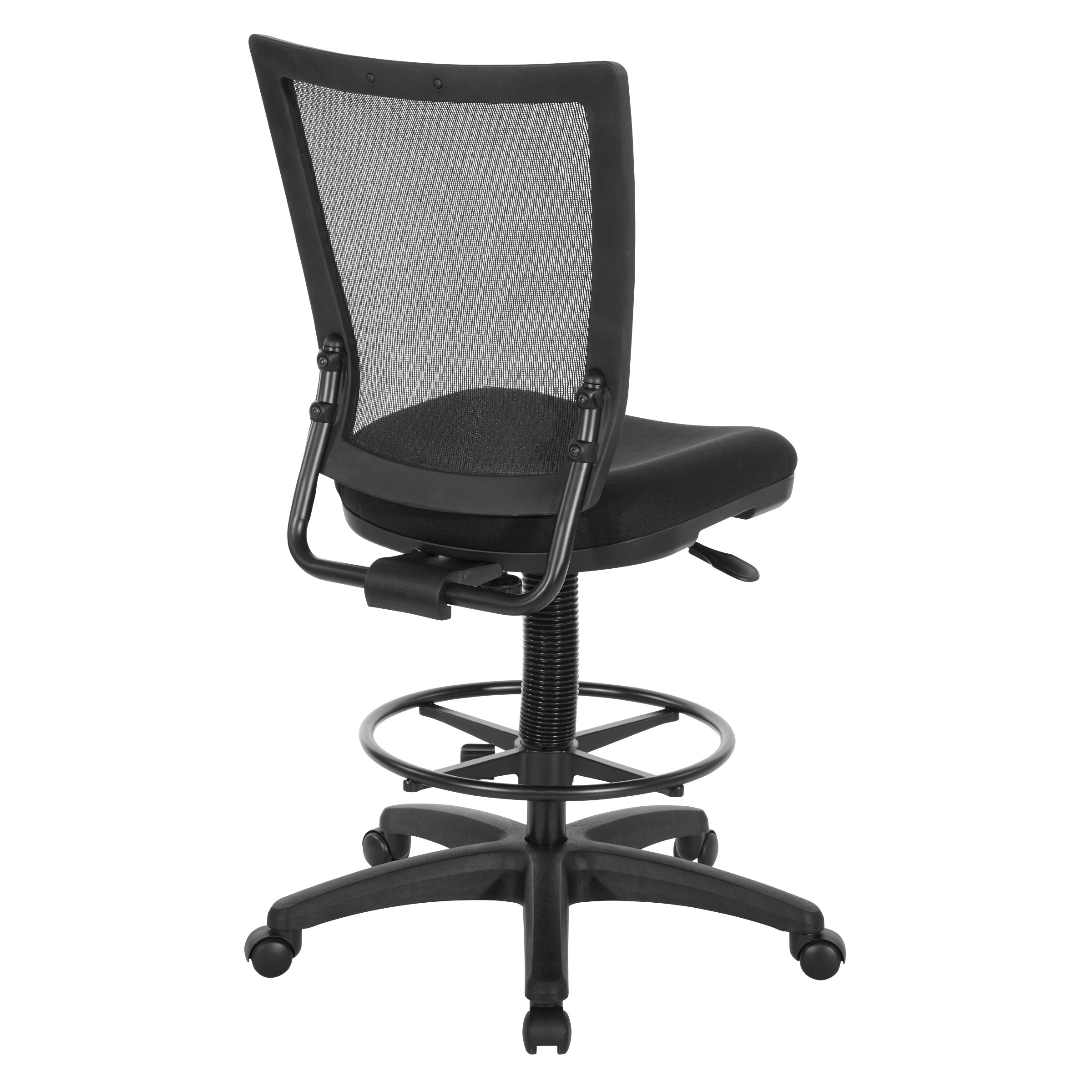 Soft Frame Drafting Chair - Coal