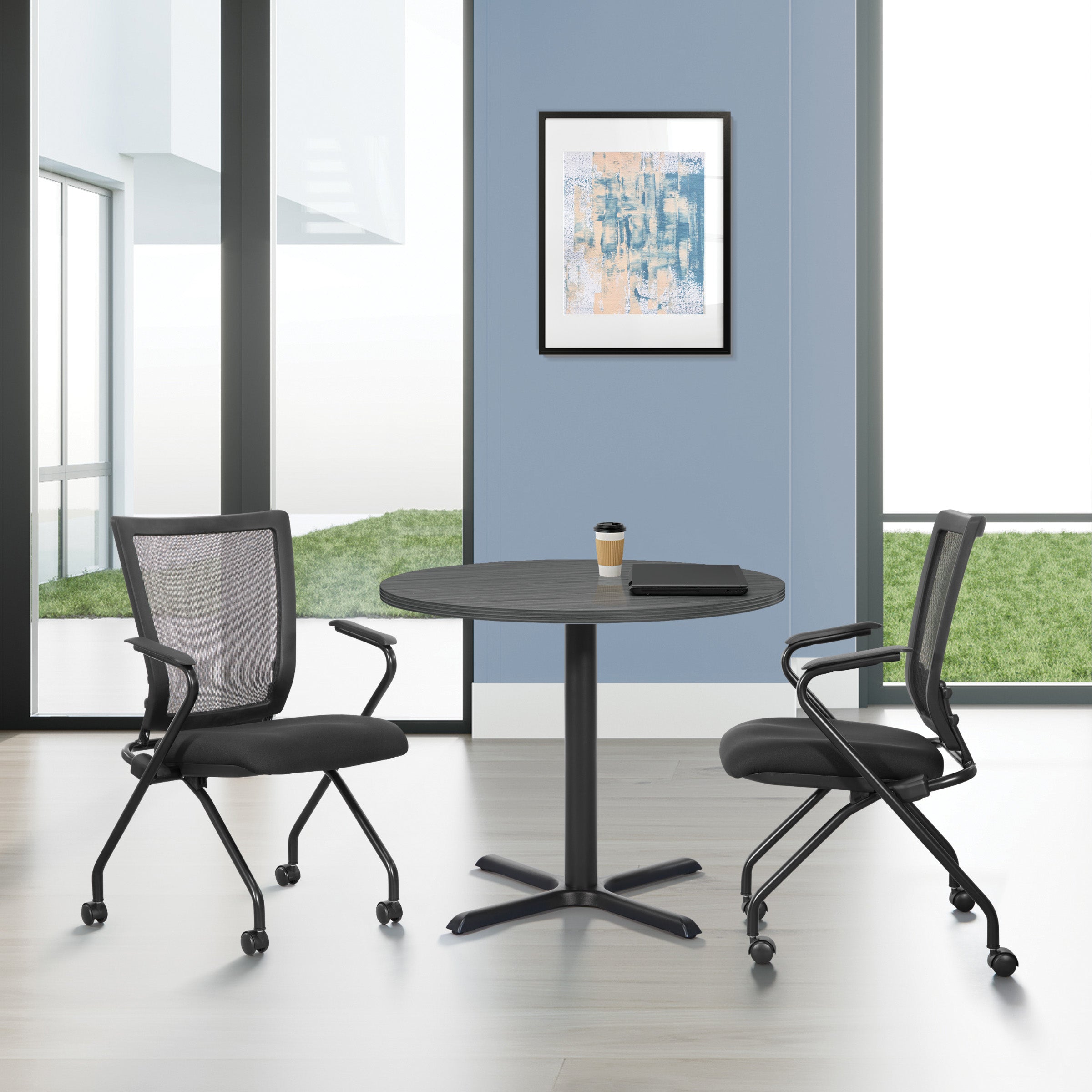 Soft Frame Folding Chair - Coal