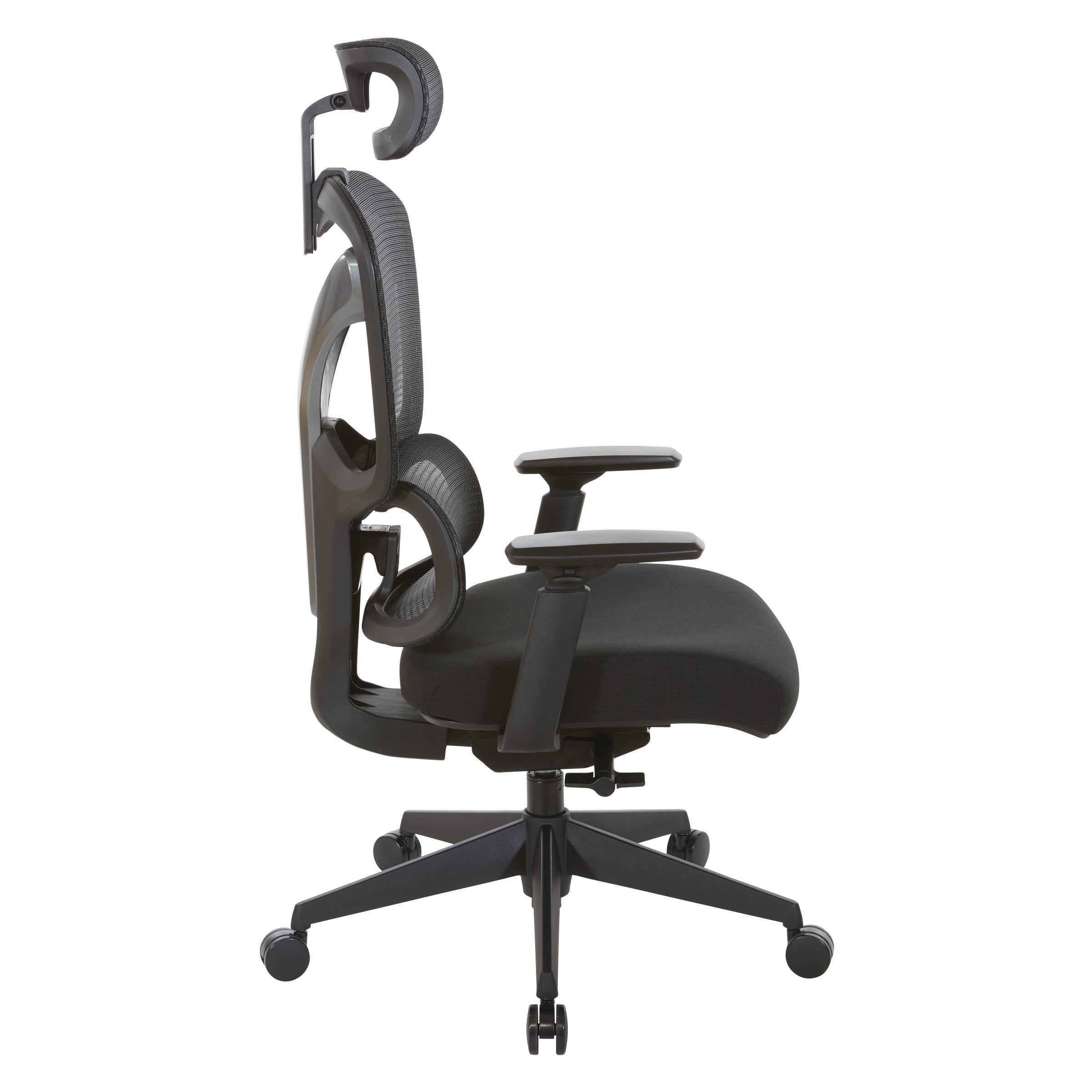 Mesh Back Manager’s Chair with Headrest - Black