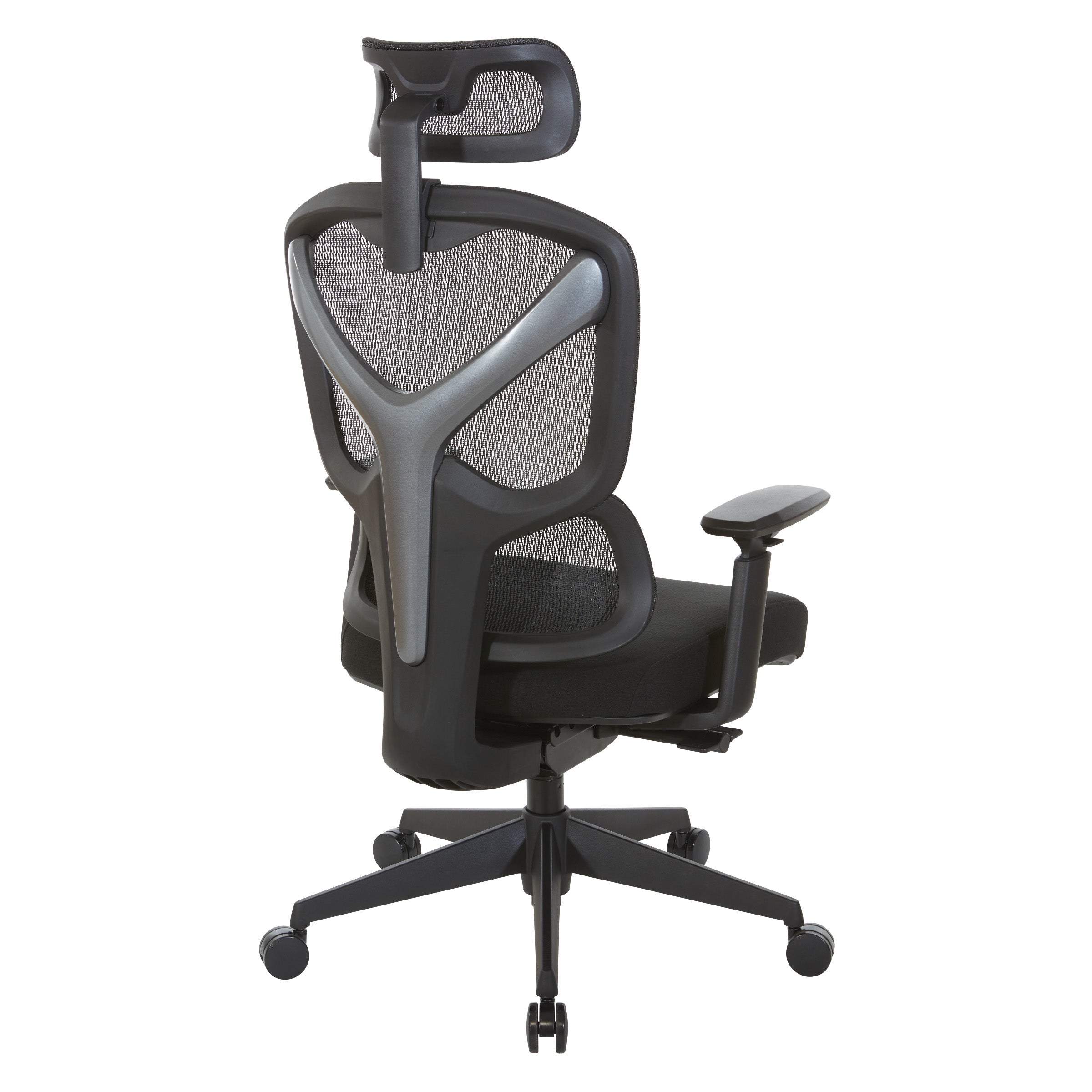 Mesh Back Manager’s Chair with Headrest - Black