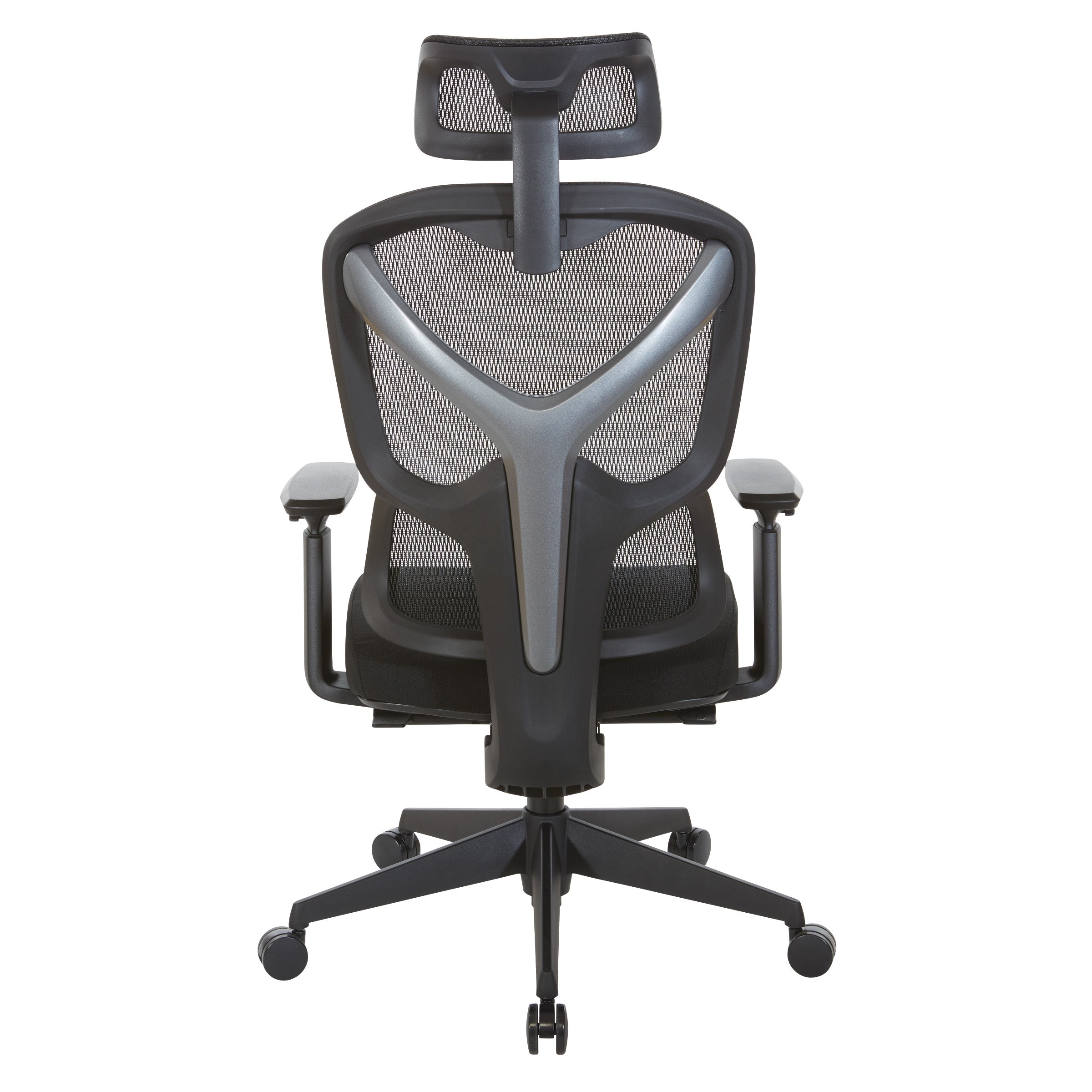 Mesh Back Manager’s Chair with Headrest - Black