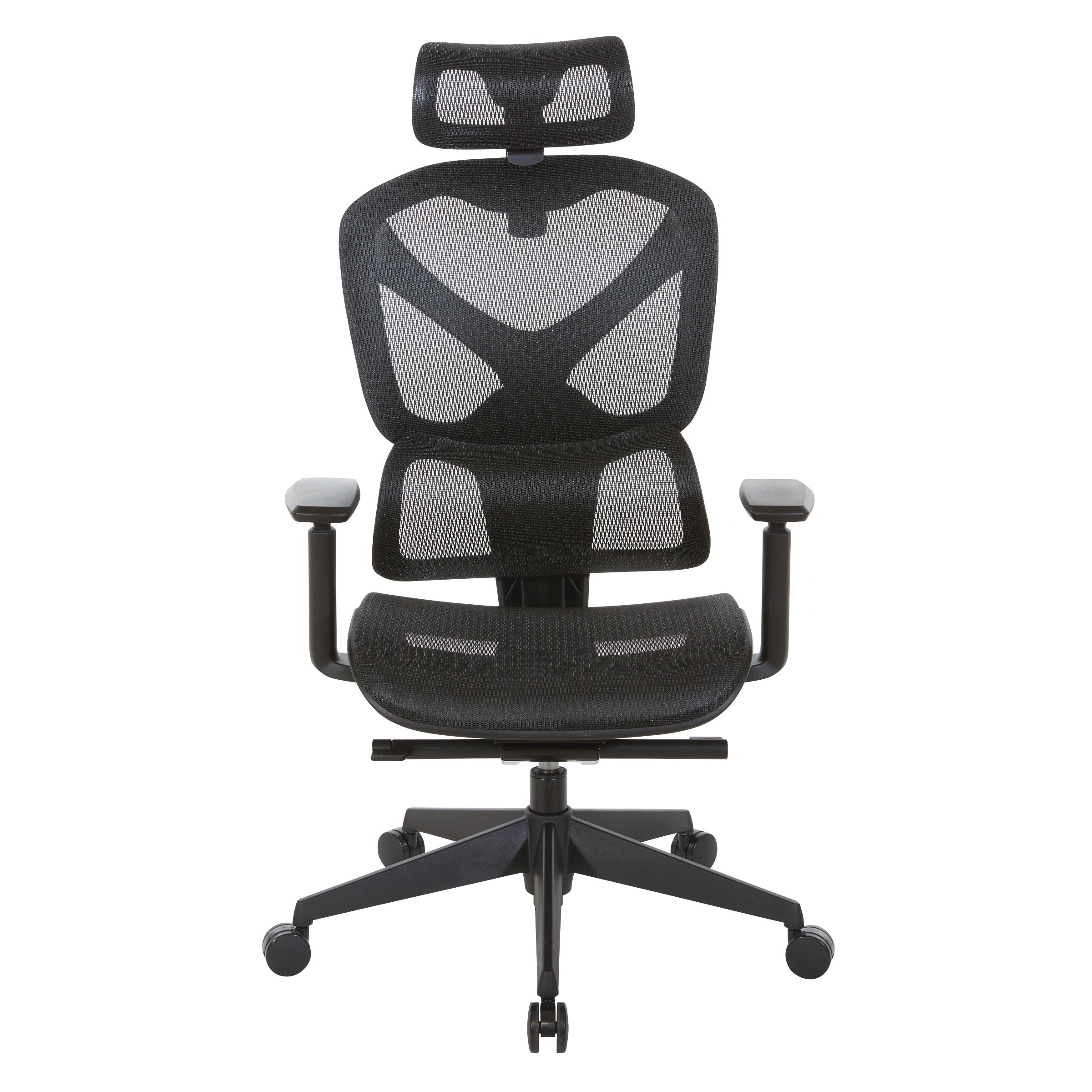 Mesh Back Manager’s Chair with Headrest - Black