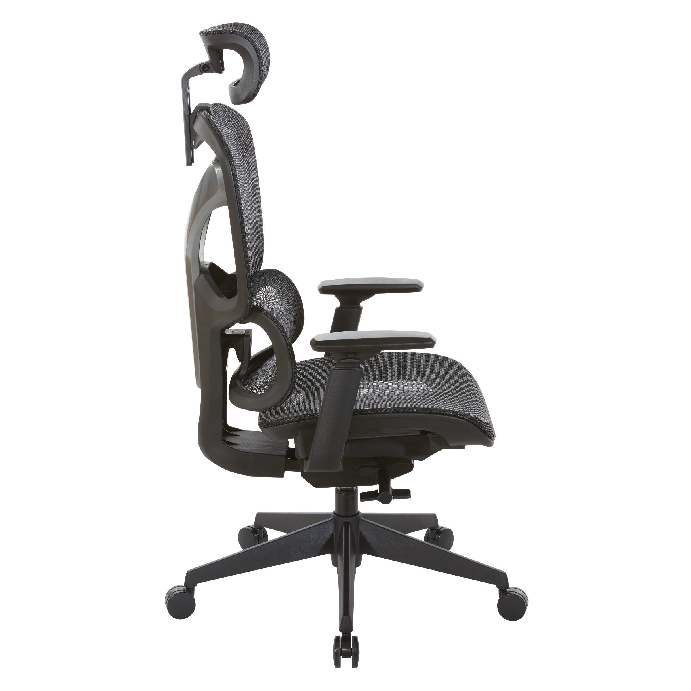 Mesh Back Manager’s Chair with Headrest - Black