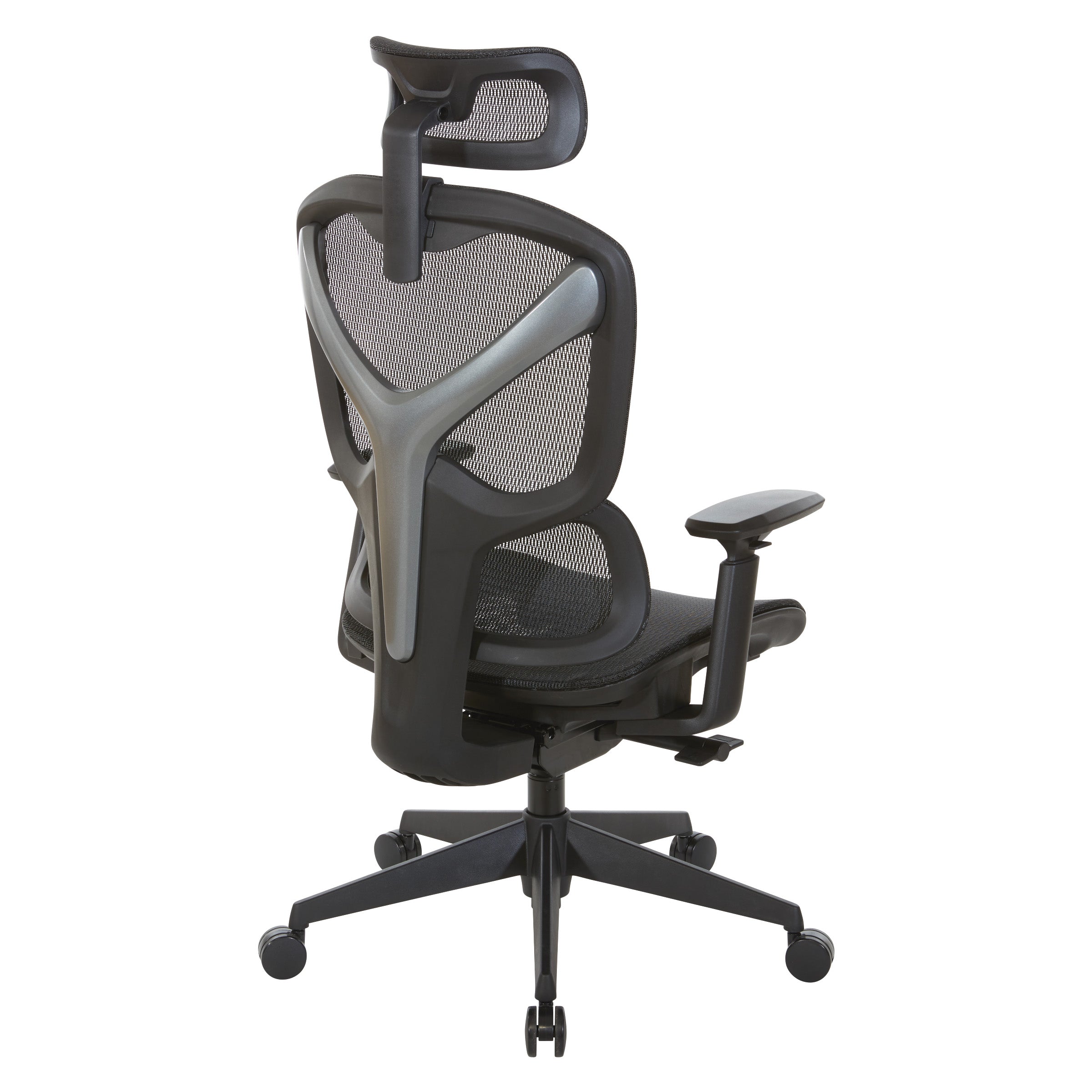 Mesh Back Manager’s Chair with Headrest - Black