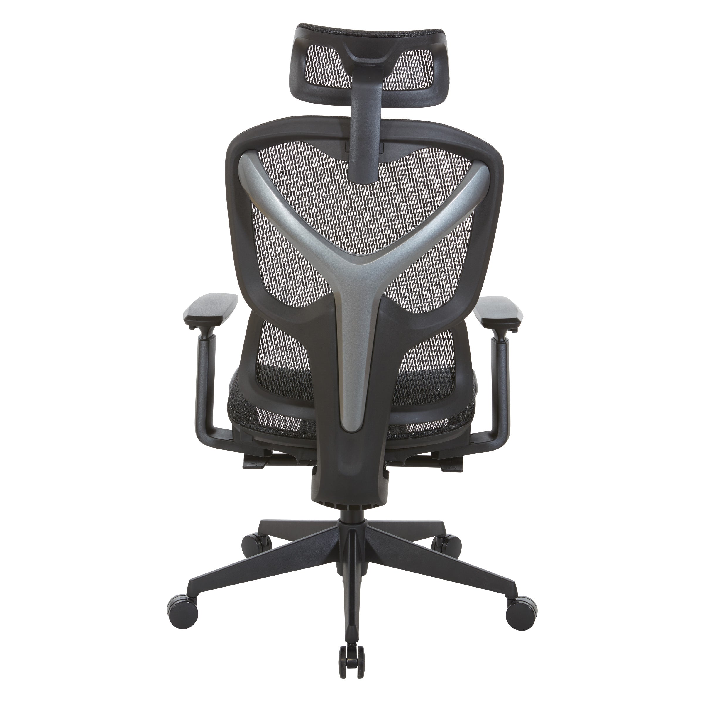 Mesh Back Manager’s Chair with Headrest - Black