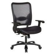 Air Grid Seat/Back Big & Tall Chair - Black
