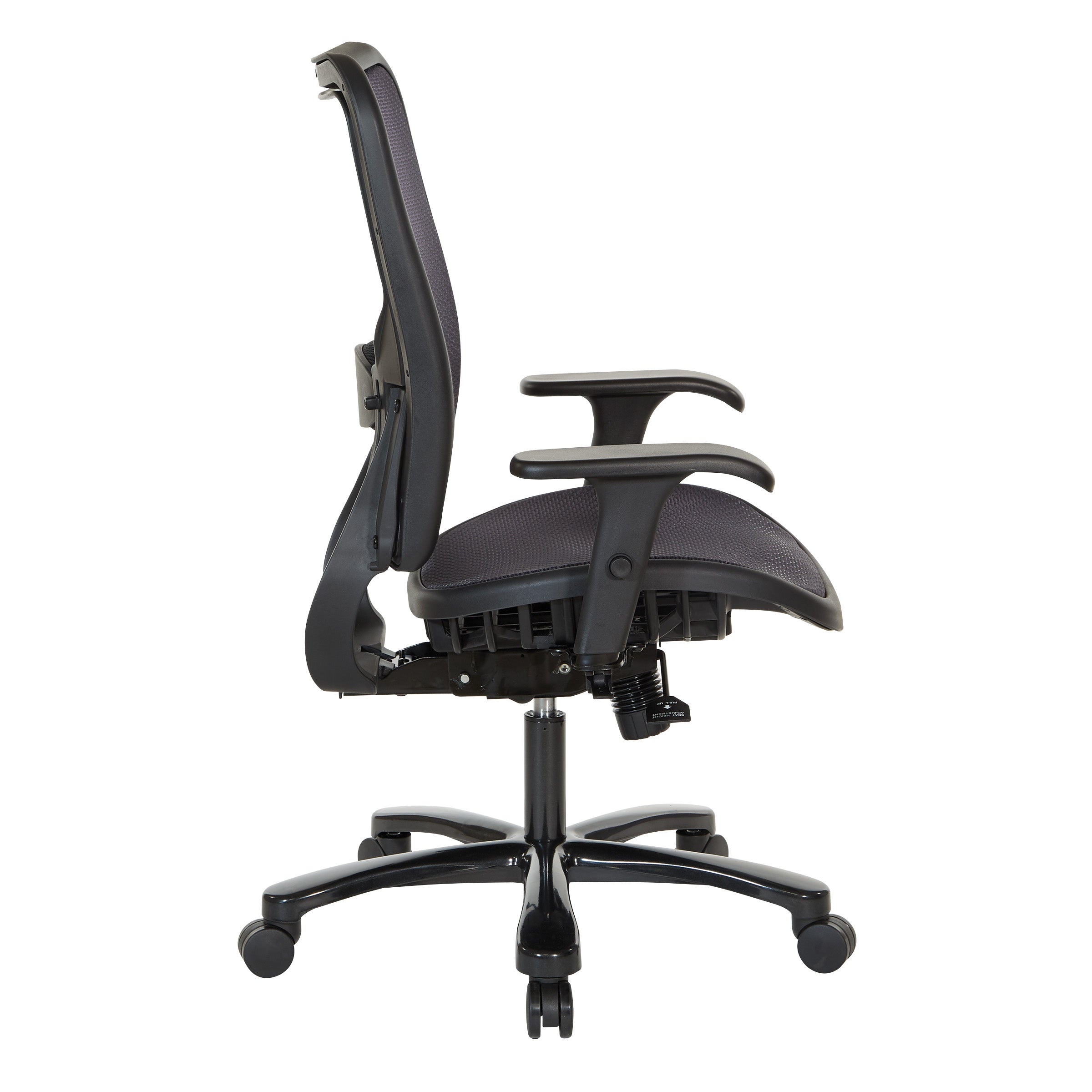 Air Grid Seat/Back Big & Tall Chair - Black