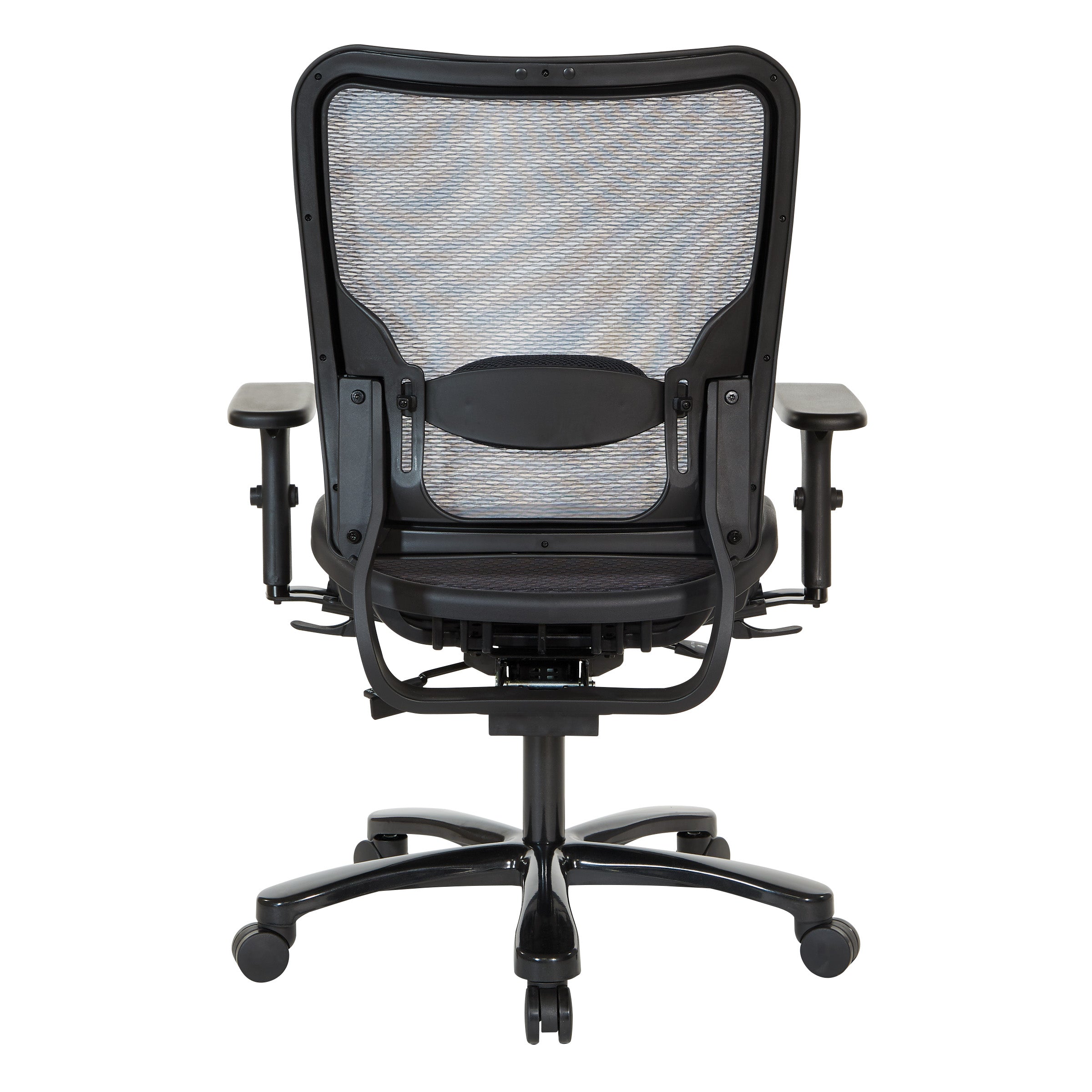 Air Grid Seat/Back Big & Tall Chair - Black