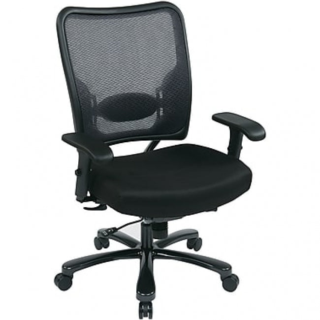 Big & Tall Double AirGrid® Back and Custom Fabric Seat Ergonomic Chair - Custom A Grade Fabric