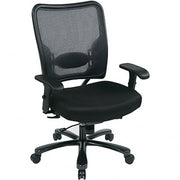 Big & Tall Double AirGrid® Back and Custom Fabric Seat Ergonomic Chair - Custom B Grade Fabric