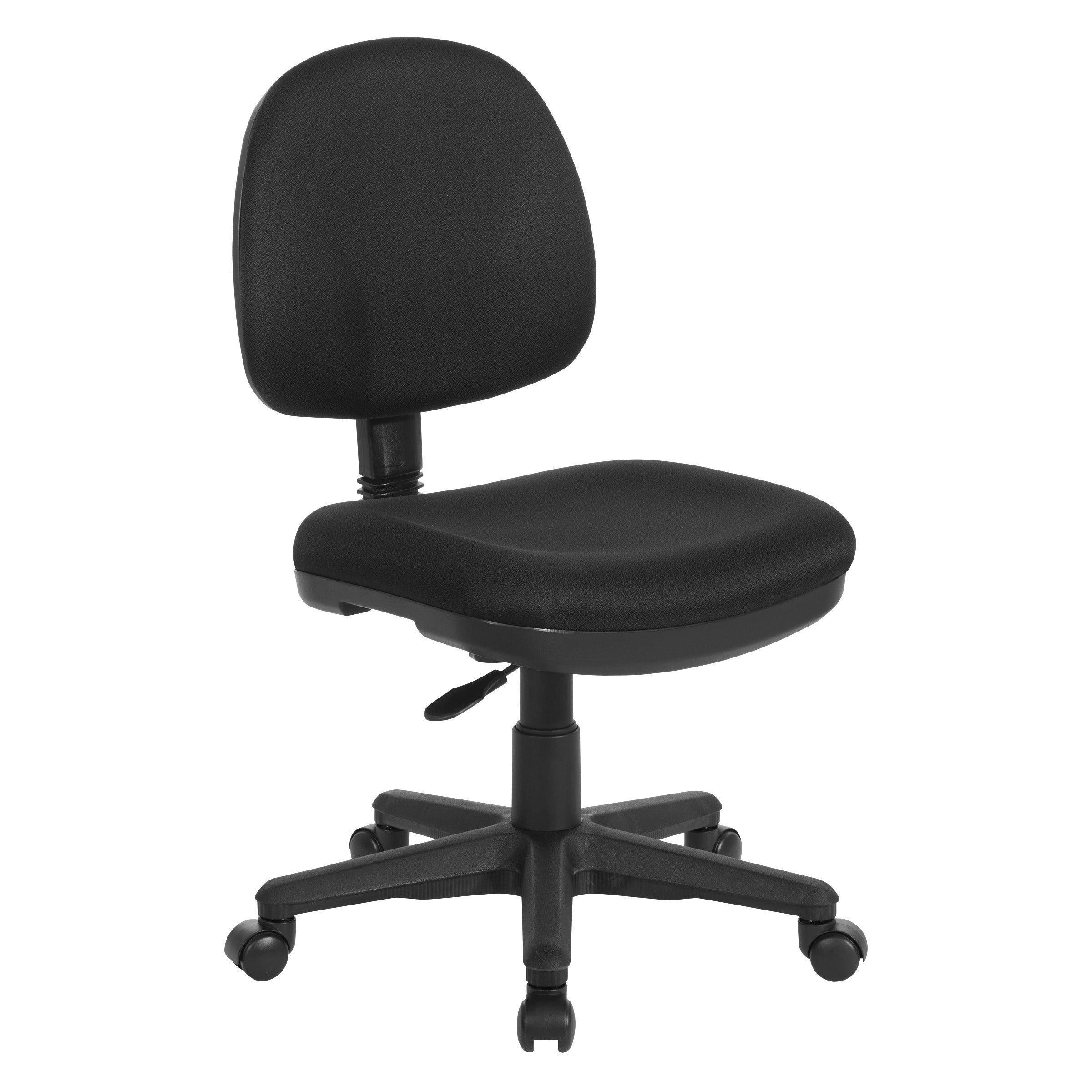 Sculptured Task Chair - Black