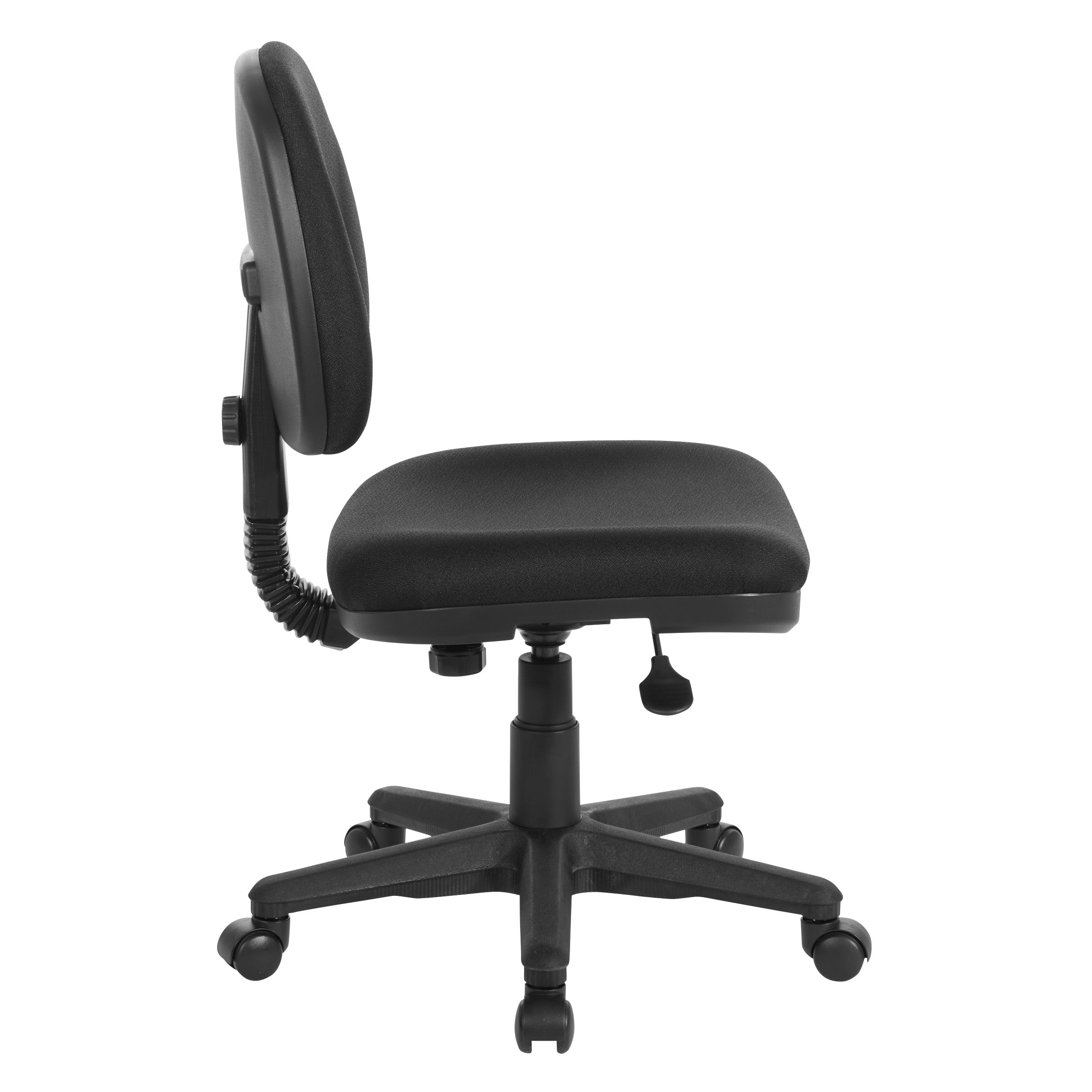 Sculptured Task Chair - Black