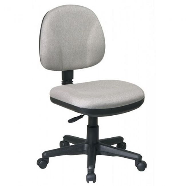 Sculptured Task Chair without Arms - Custom R Grade Fabric