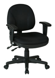 Sculptured Ergonomic Managers Chair - Black