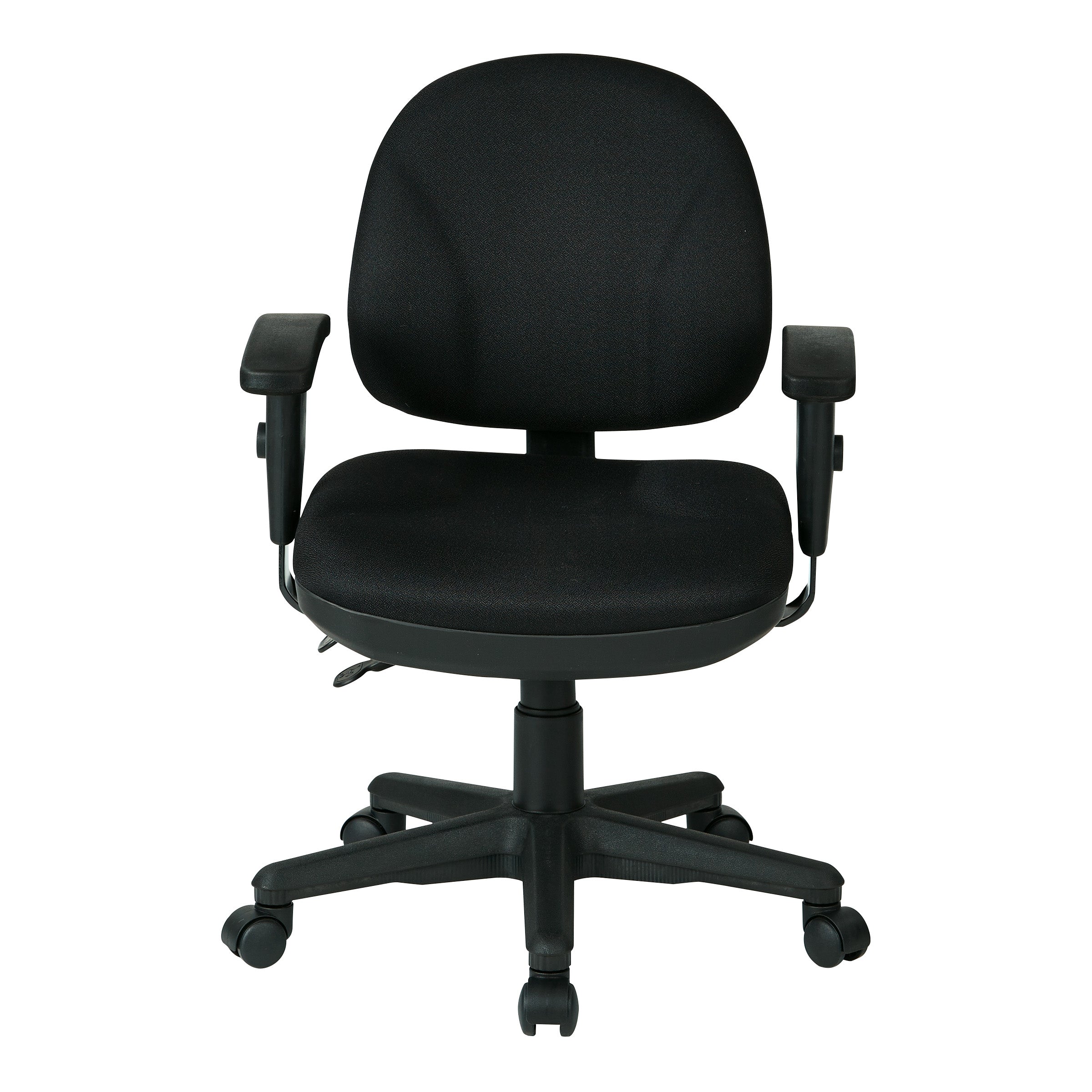 Sculptured Ergonomic Managers Chair - Black