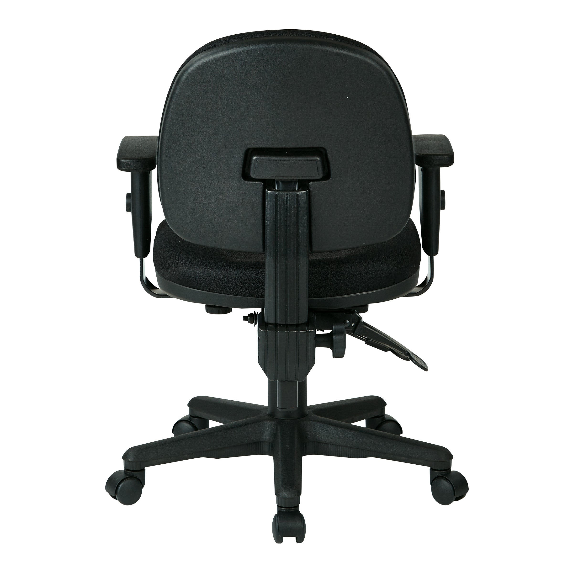 Sculptured Ergonomic Managers Chair - Black