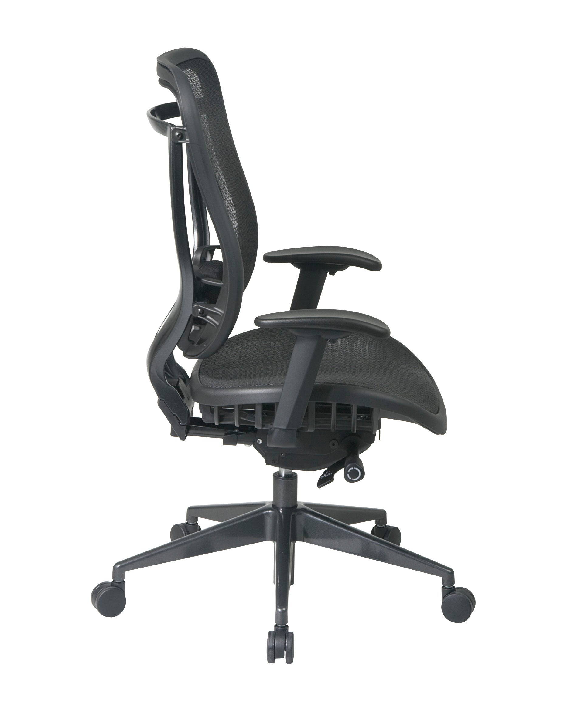 Executive High Back Chair - industrial steel