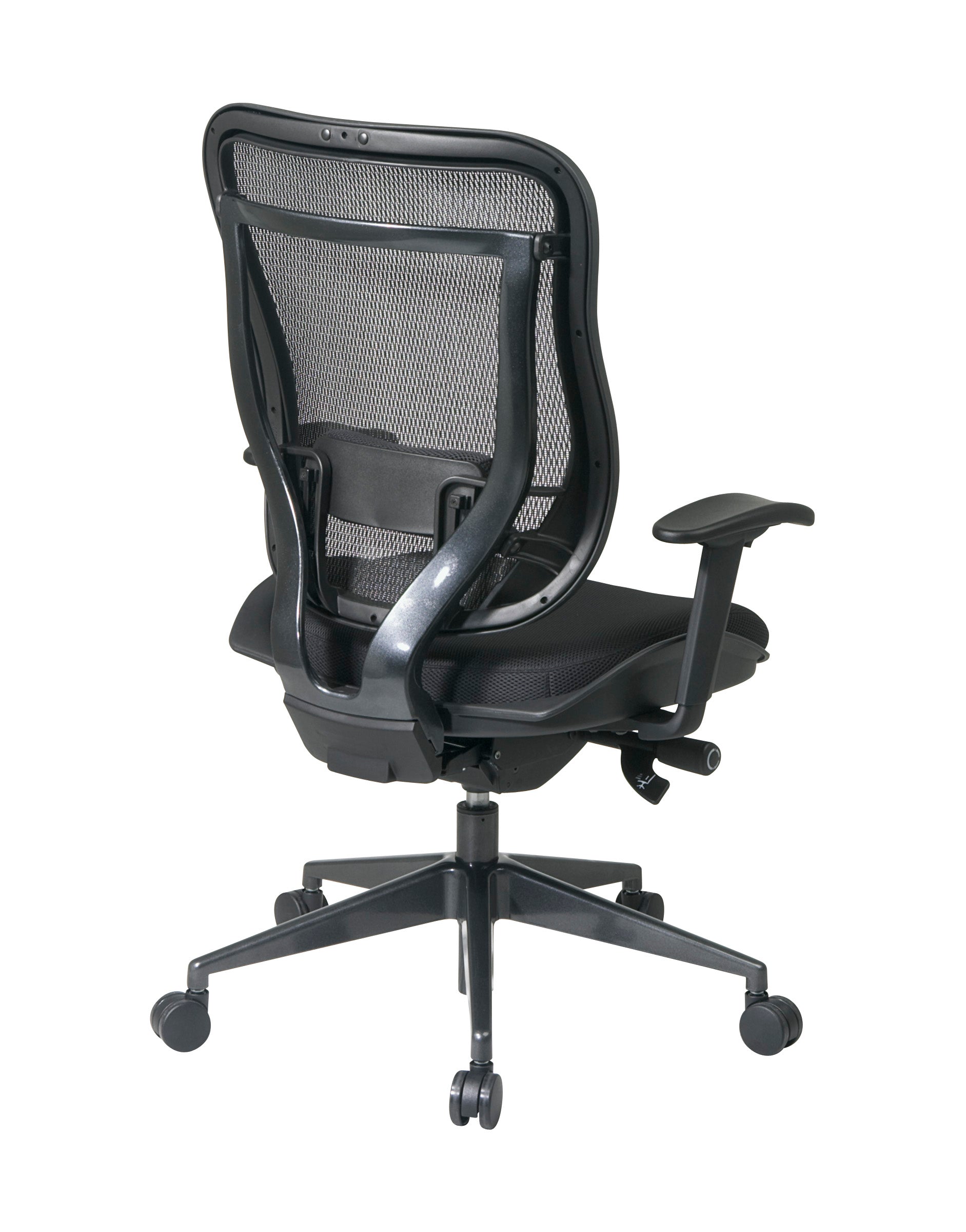 Executive High Back Chair - industrial steel