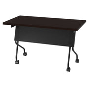 4' Black Frame With Espresso Top - Espresso