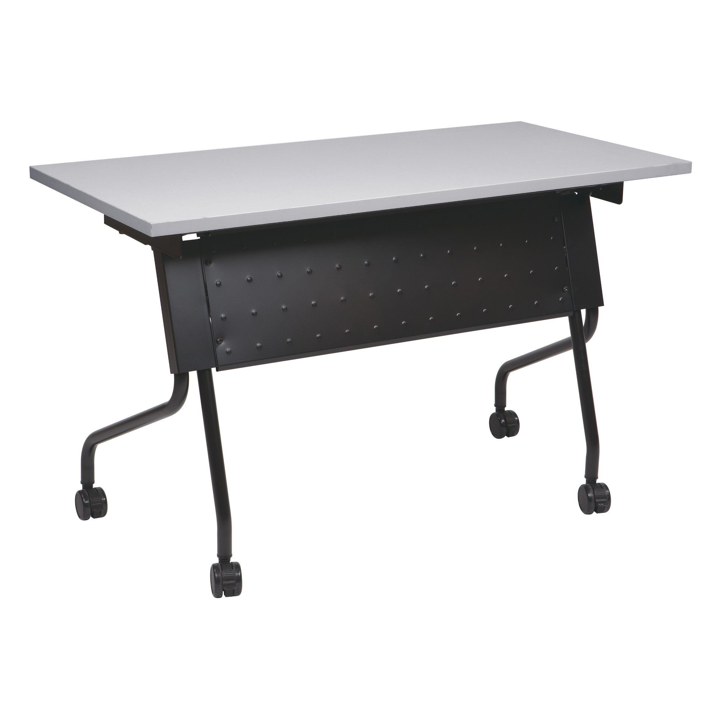 4' Black Frame With Grey Top - Grey