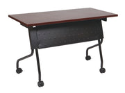 4' Black Frame With Mahogany Top - Mahogany