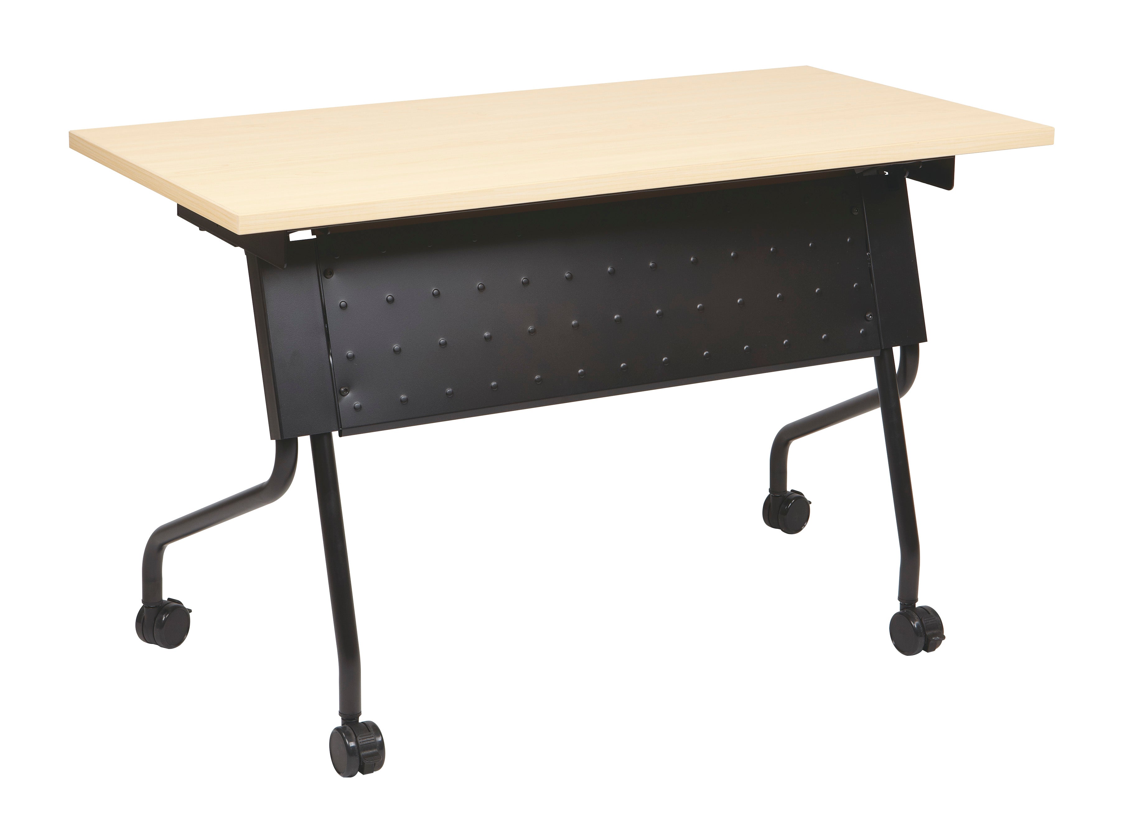 4' Black Frame With Maple Top - Maple