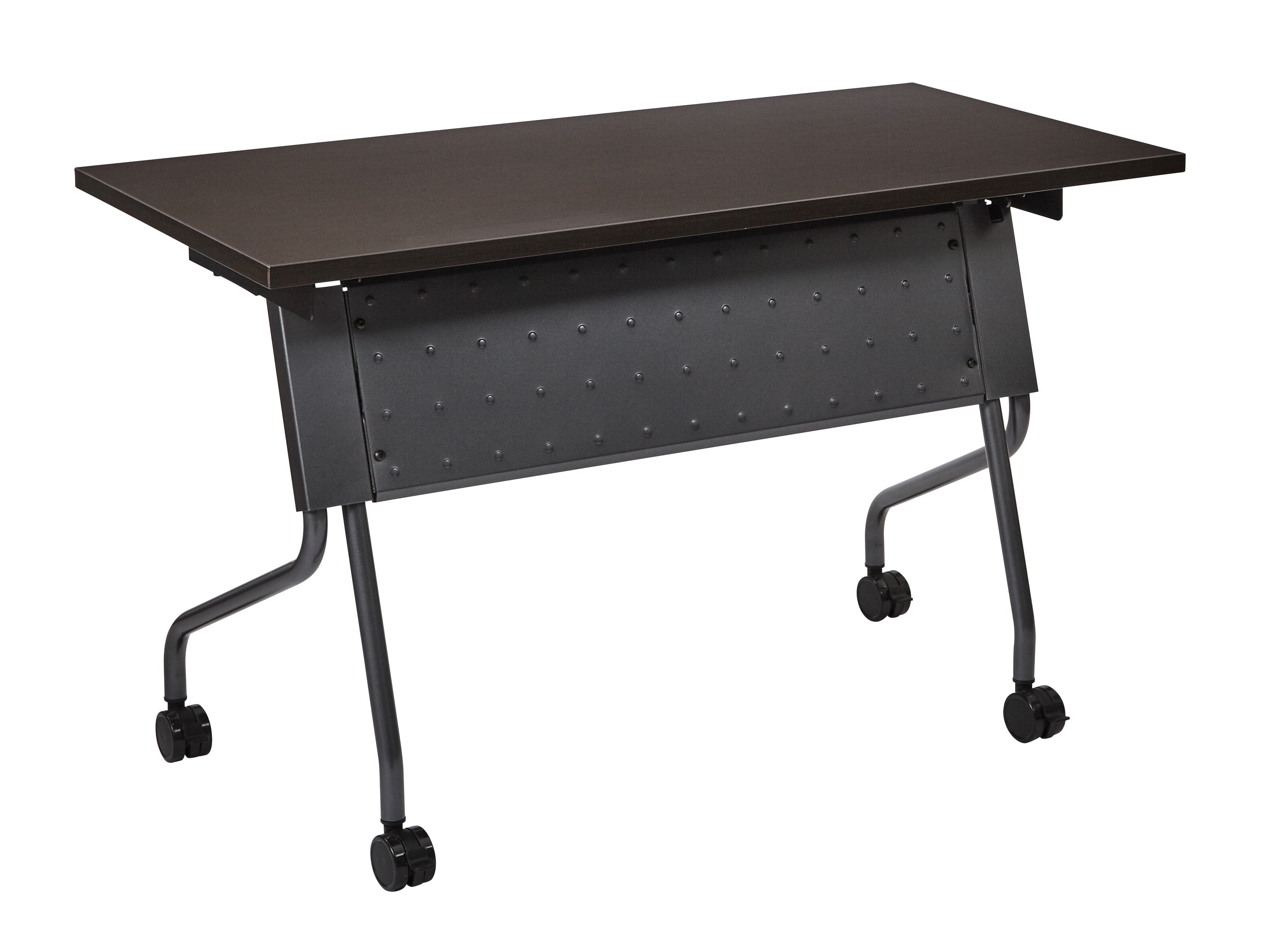 4' Titanium Frame With Espresso Top - Espresso